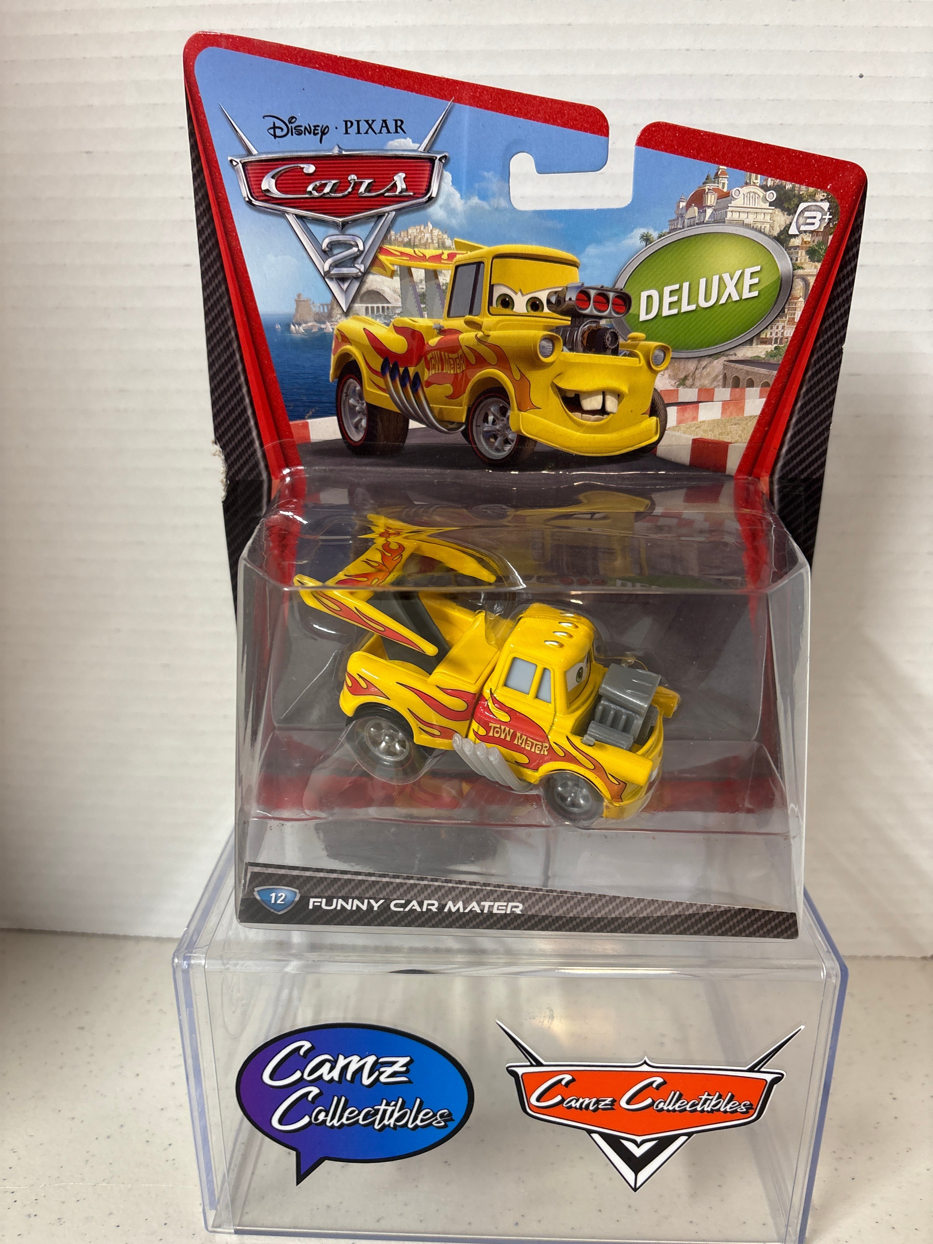 Disney Pixar Cars 2 Funny Car Mater Deluxe