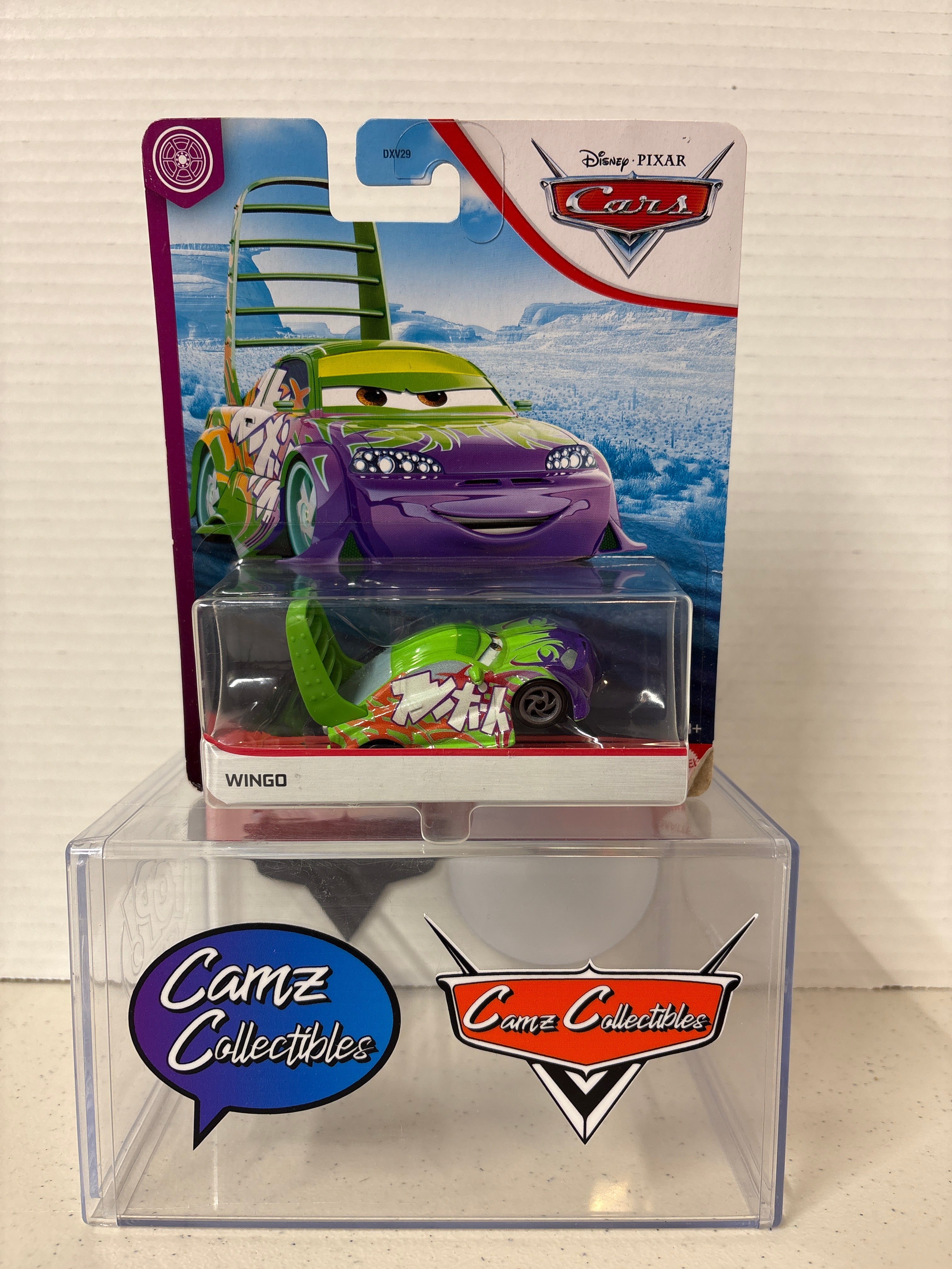 Disney Pixar Cars Wingo Tuners card