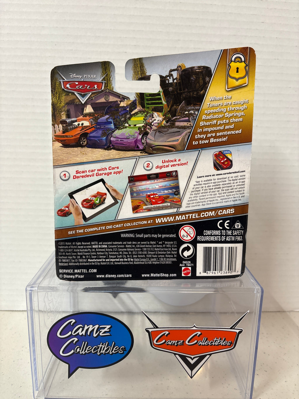 Disney Pixar Cars DJ Sheriff's Impound Lot