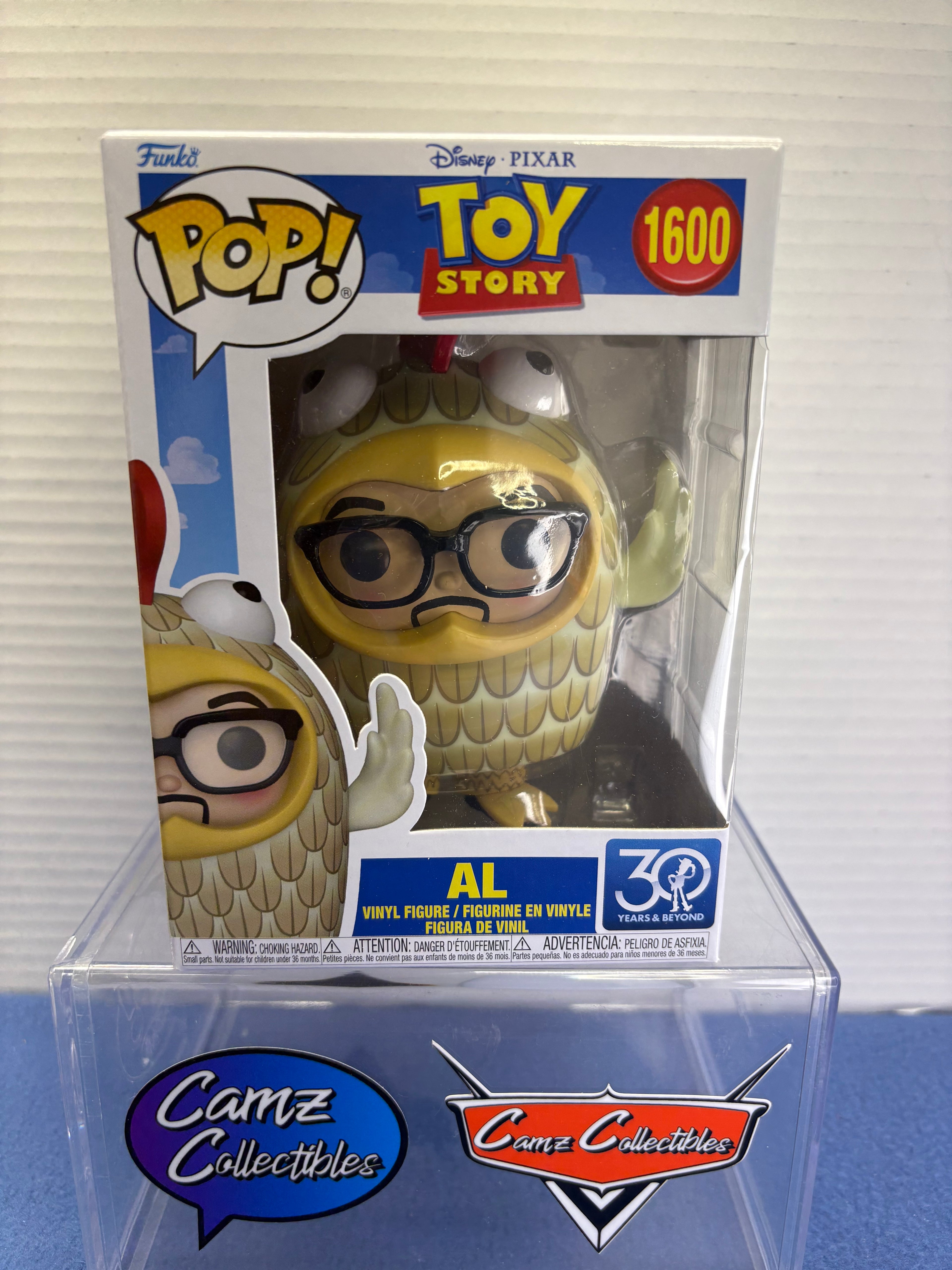 Funko Pop Disney Pixar Toy Story 30th Anniversary Al #1600