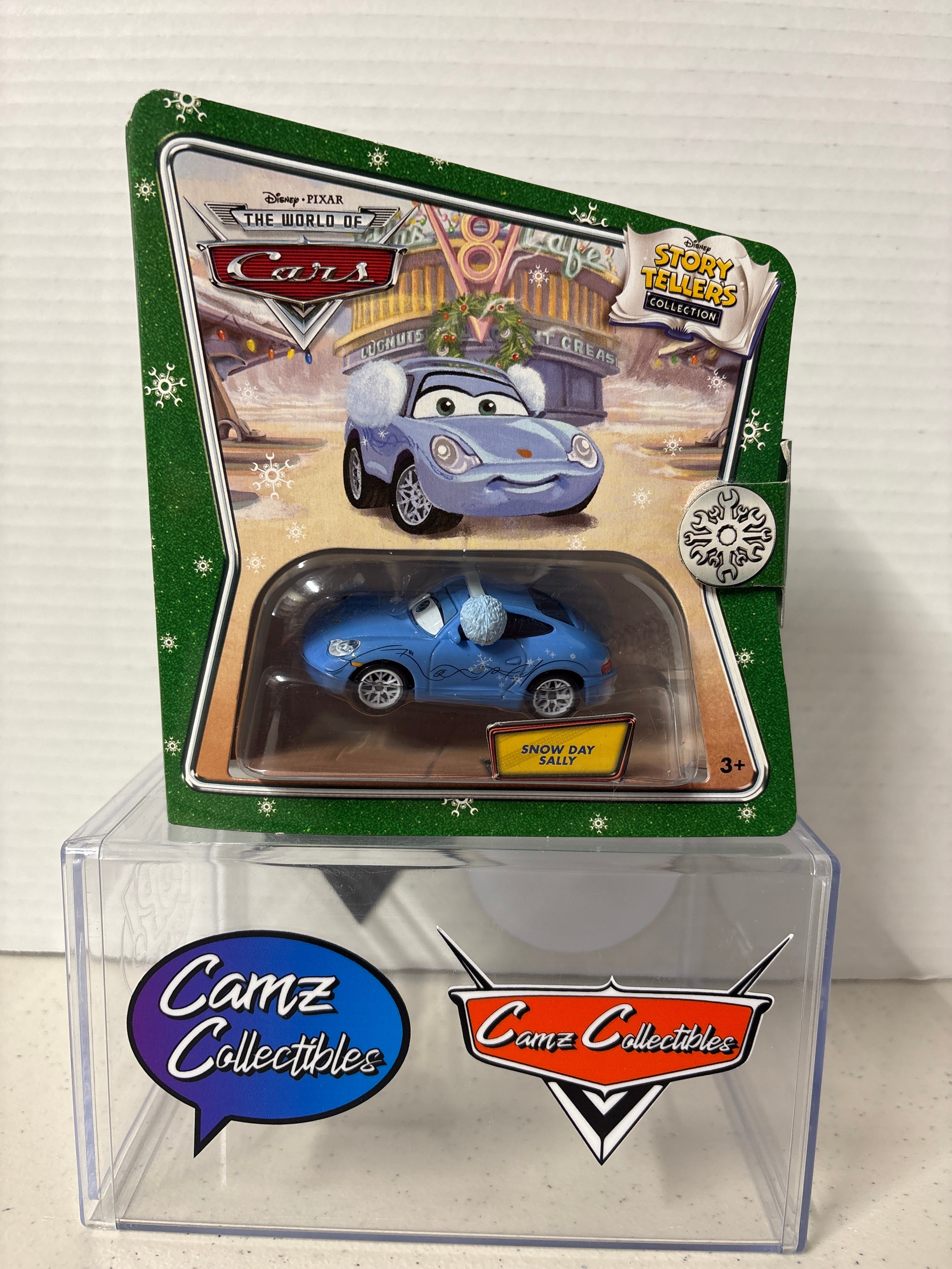 Disney Pixar Cars World of Cars Storytellers Collection Christmas Snow Day Sally