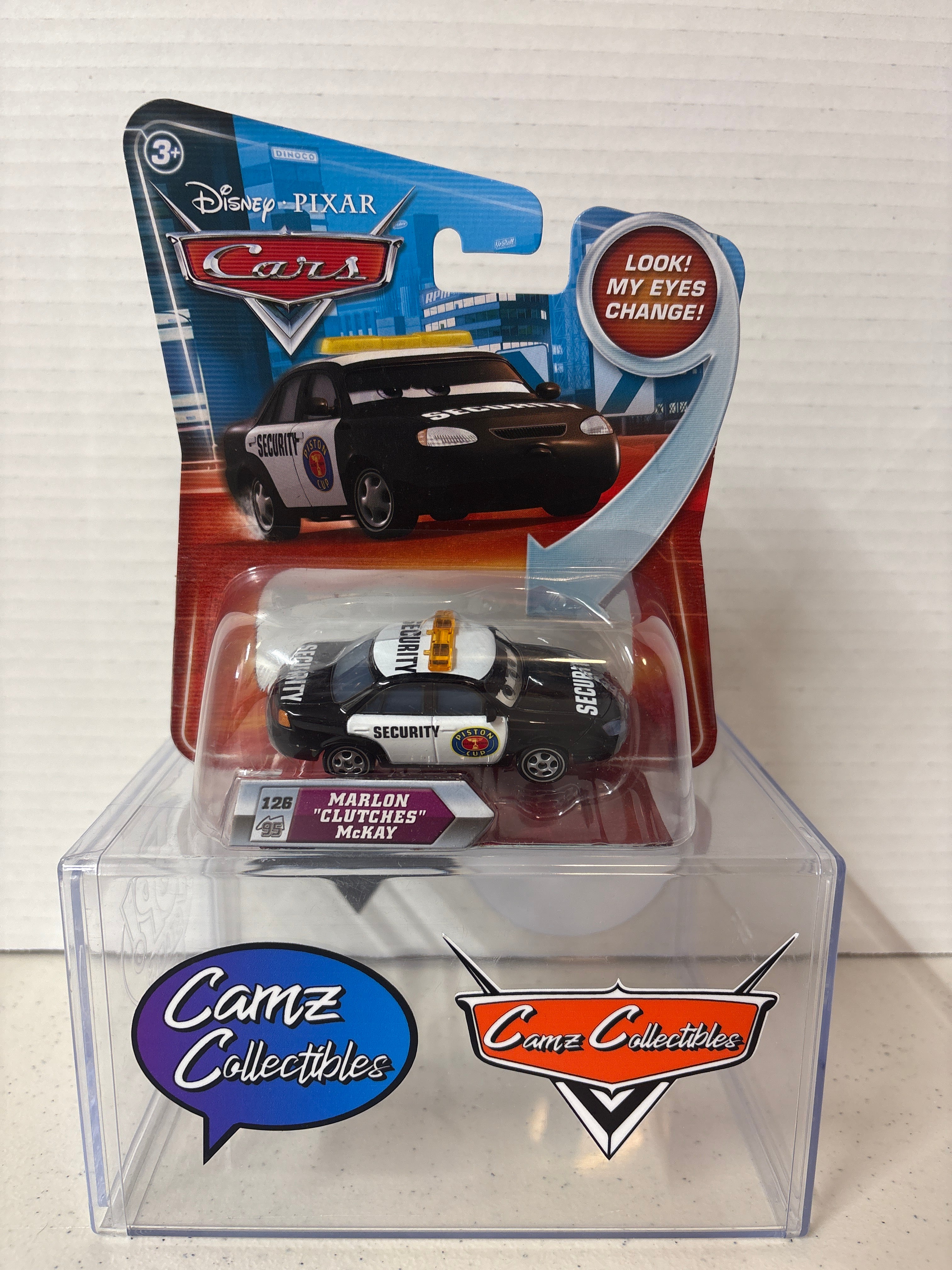 Disney Pixar Cars World of Cars Lenticular Eyes Marlon "Clutches" McKay