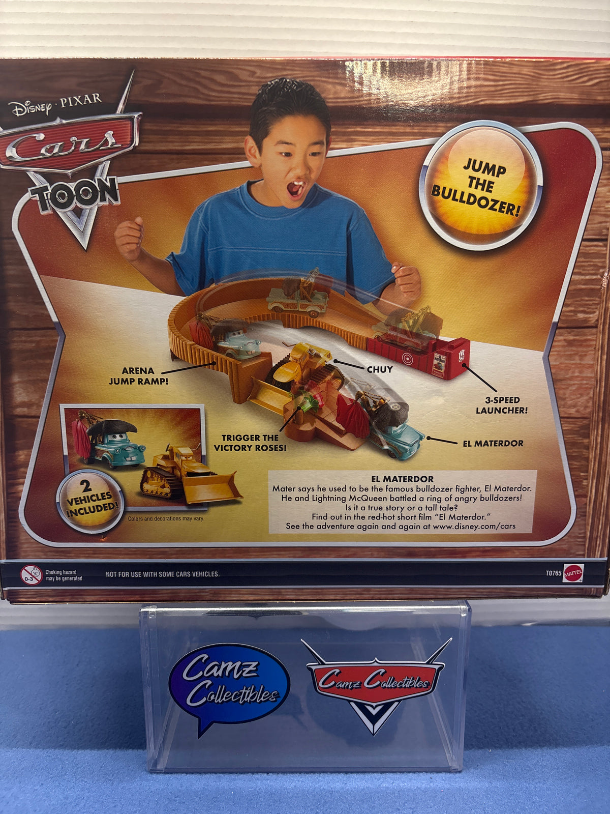 Disney Pixar Cars Toon El Materdor Track Set with exclusive El Materdor and Chuy
