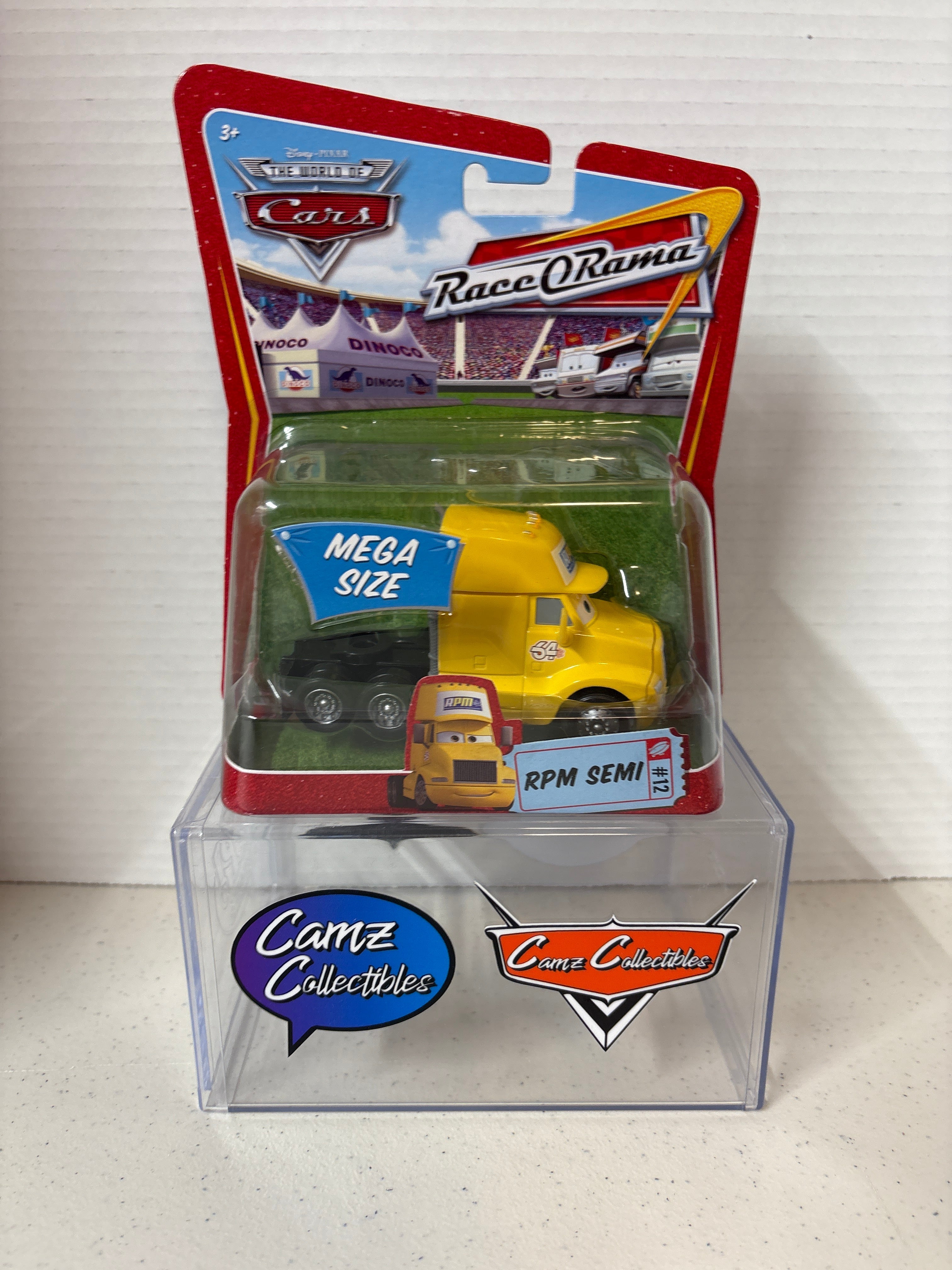 Disney Pixar Cars World of Cars Race O Rama RPM Mega Semi