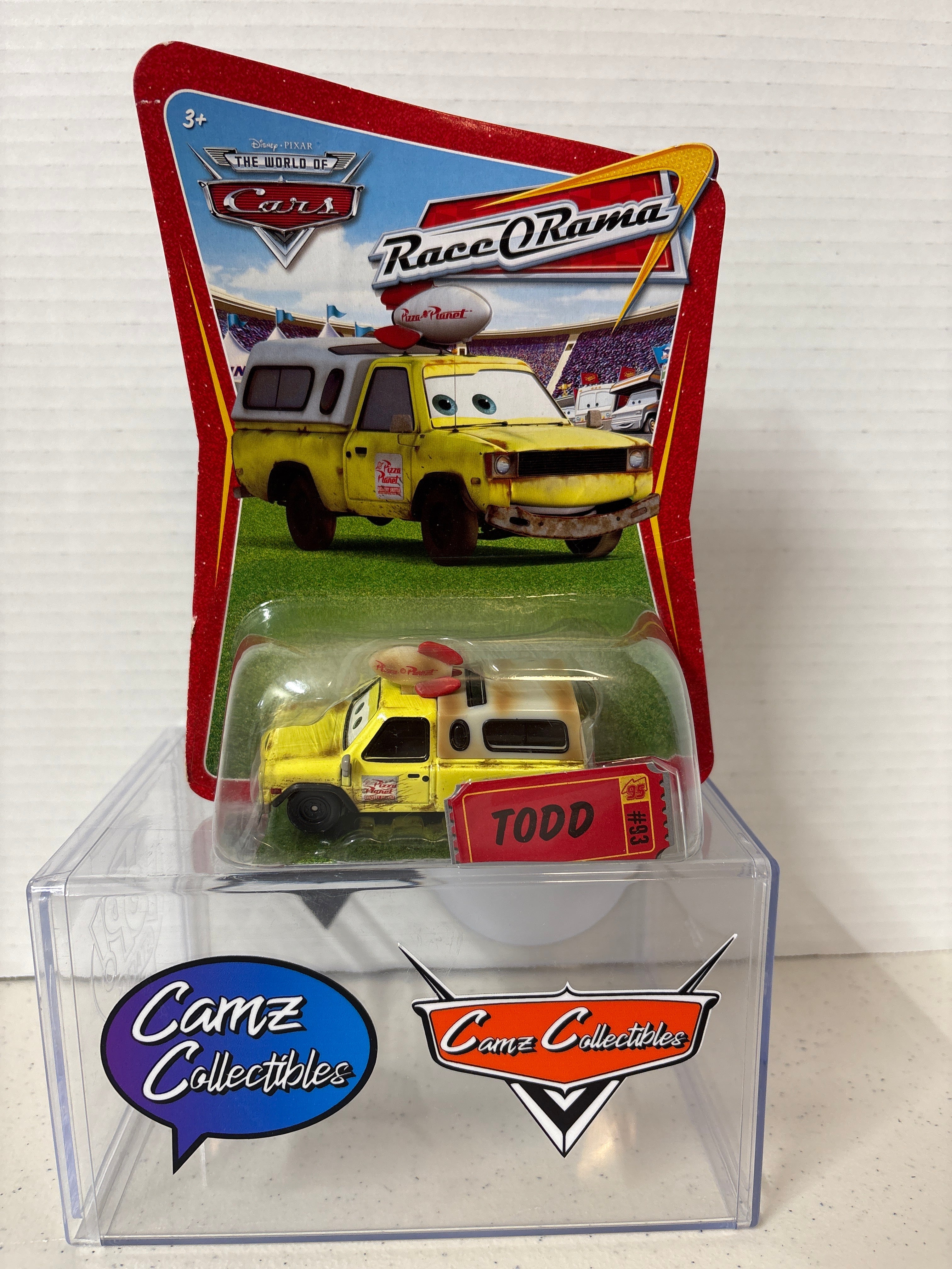 Disney Pixar World of Cars Race O Rama Todd
