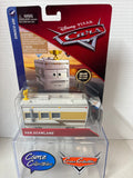 Disney Pixar Cars Dinoco 400 Van Scanlane Deluxe