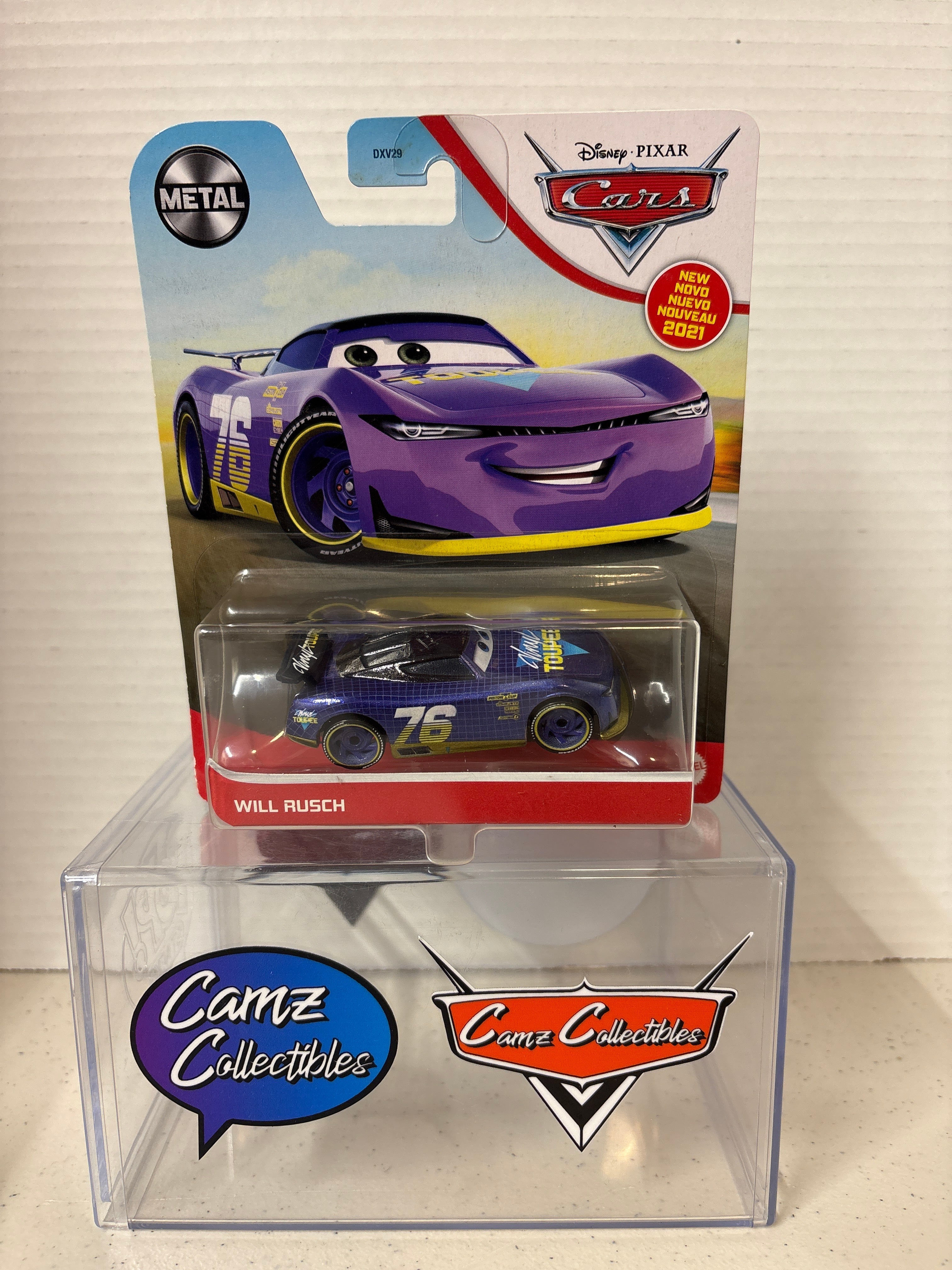 Disney Pixar Cars Will Rusch #76 Metal