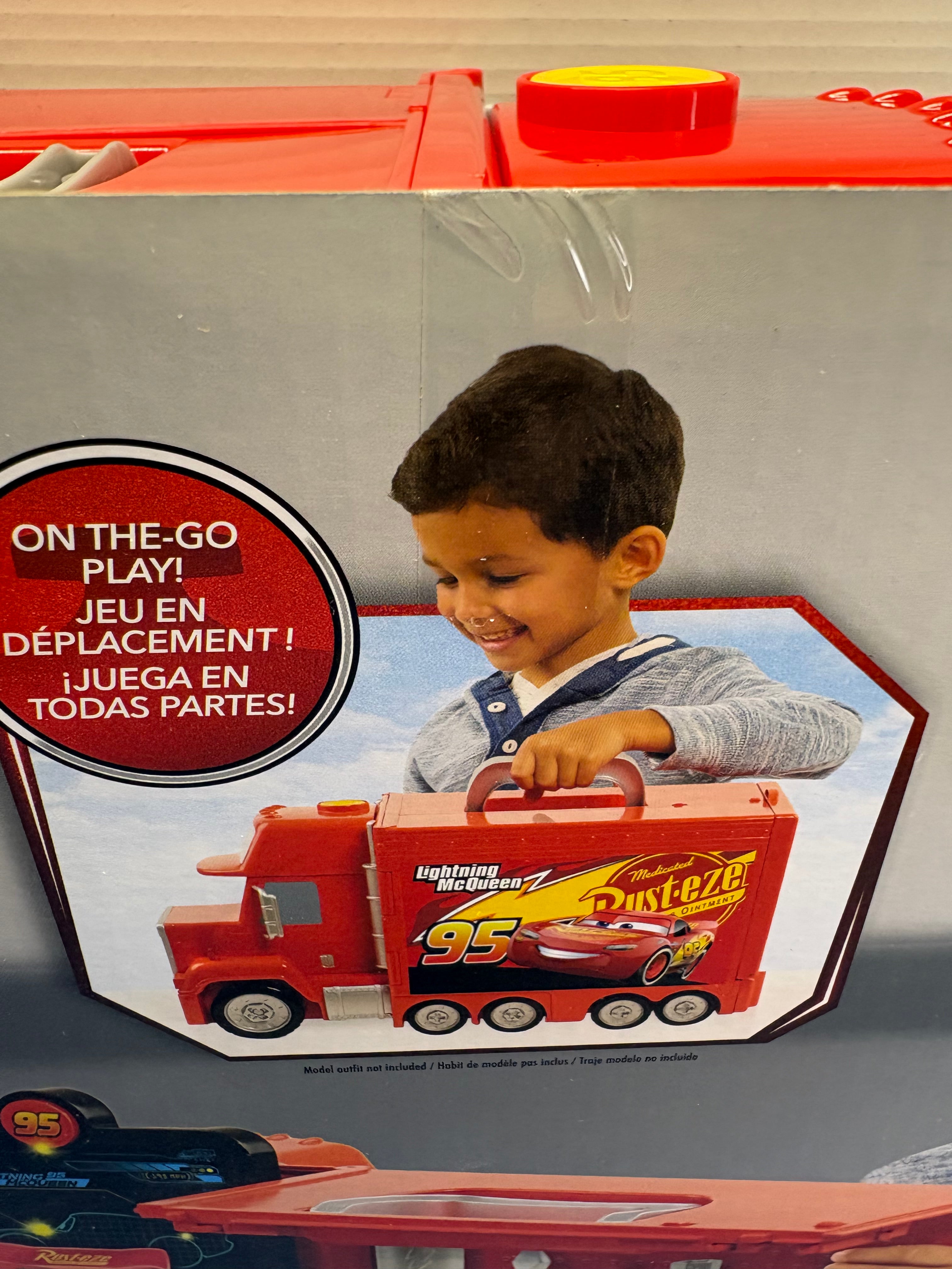 Disney Pixar Cars Mack's Mobile Tool Center 24 Pieces 20th Anniversary with Lightning McQueen