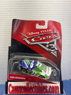 Disney Pixar Cars 3 Racers Bundle of 4 - Brick Yardley, Tim Treadless, and quantity of 2 Chip Gearings
