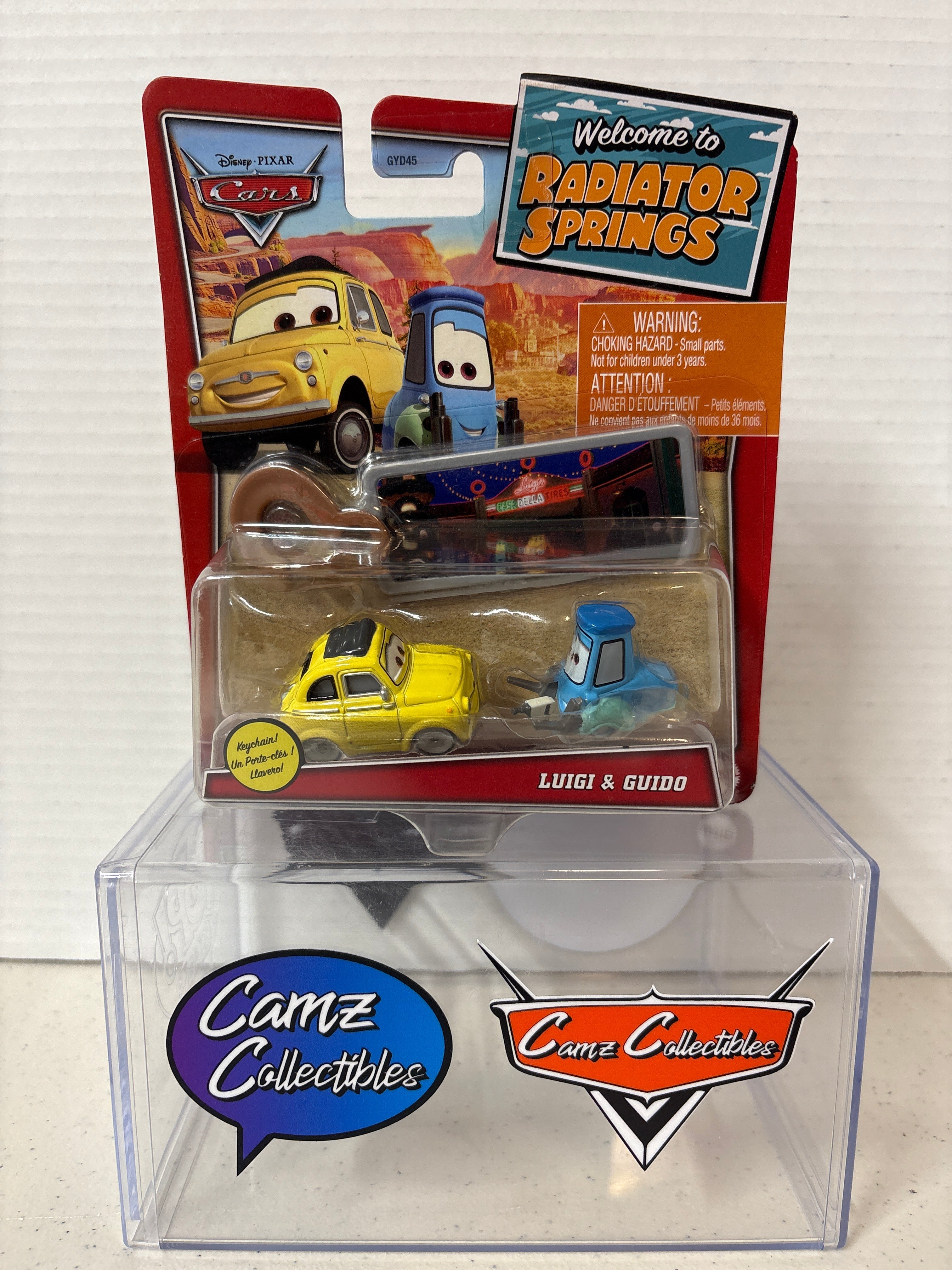 Disney Pixar Cars Welcome to Radiator Springs Luigi & Guido