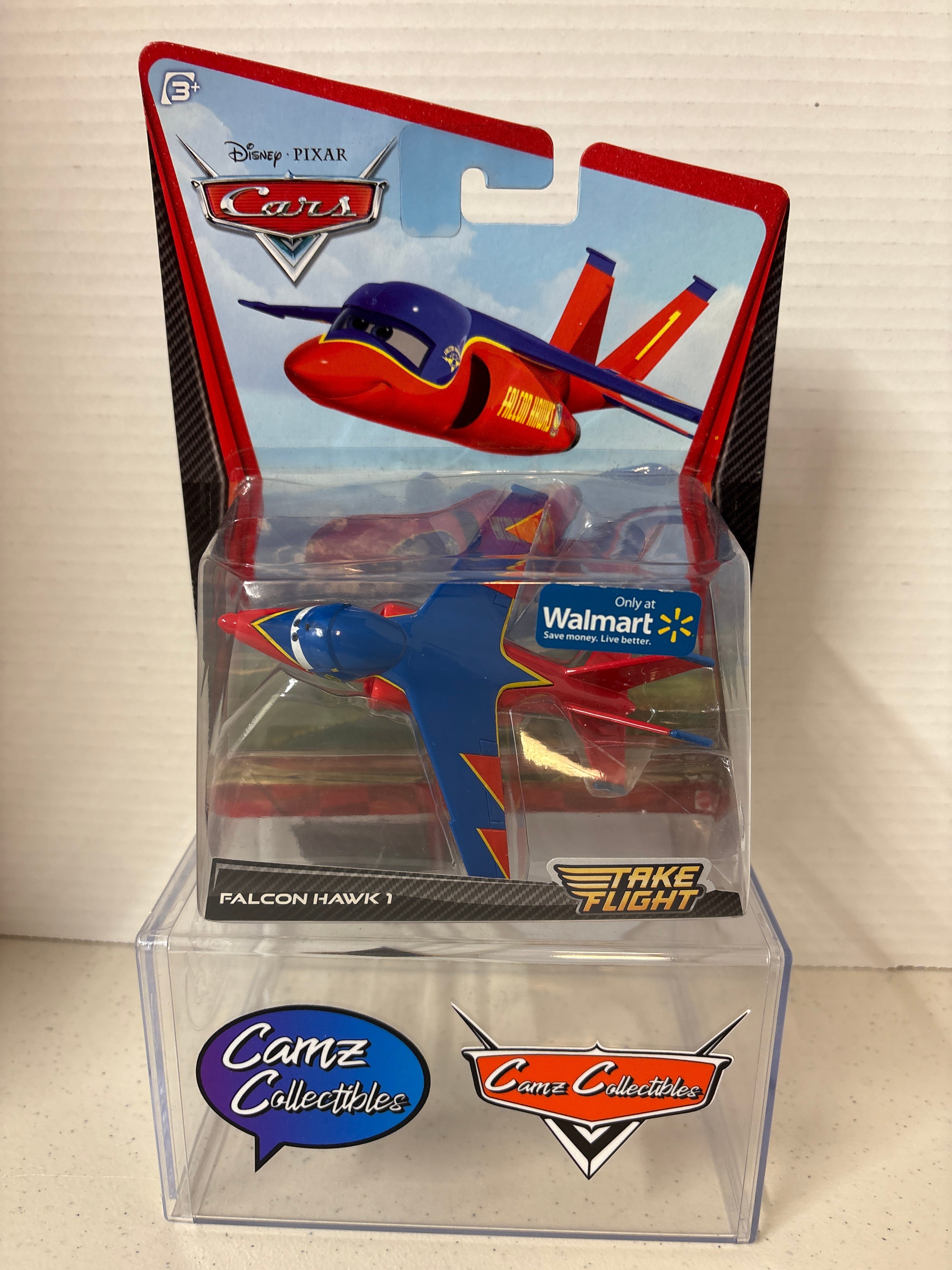 Disney Pixar Cars Falcon Hawk 1 Take Flight Walmart Exclusive Deluxe