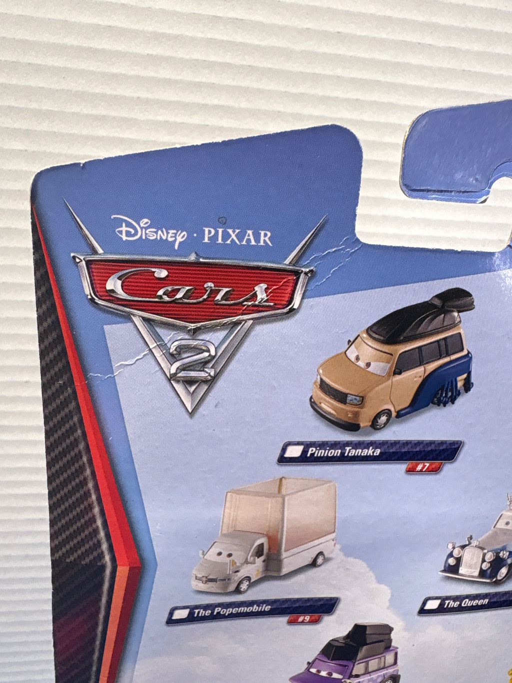 Disney Pixar Cars 2 Deluxe Kimura Kaizo (card condition)