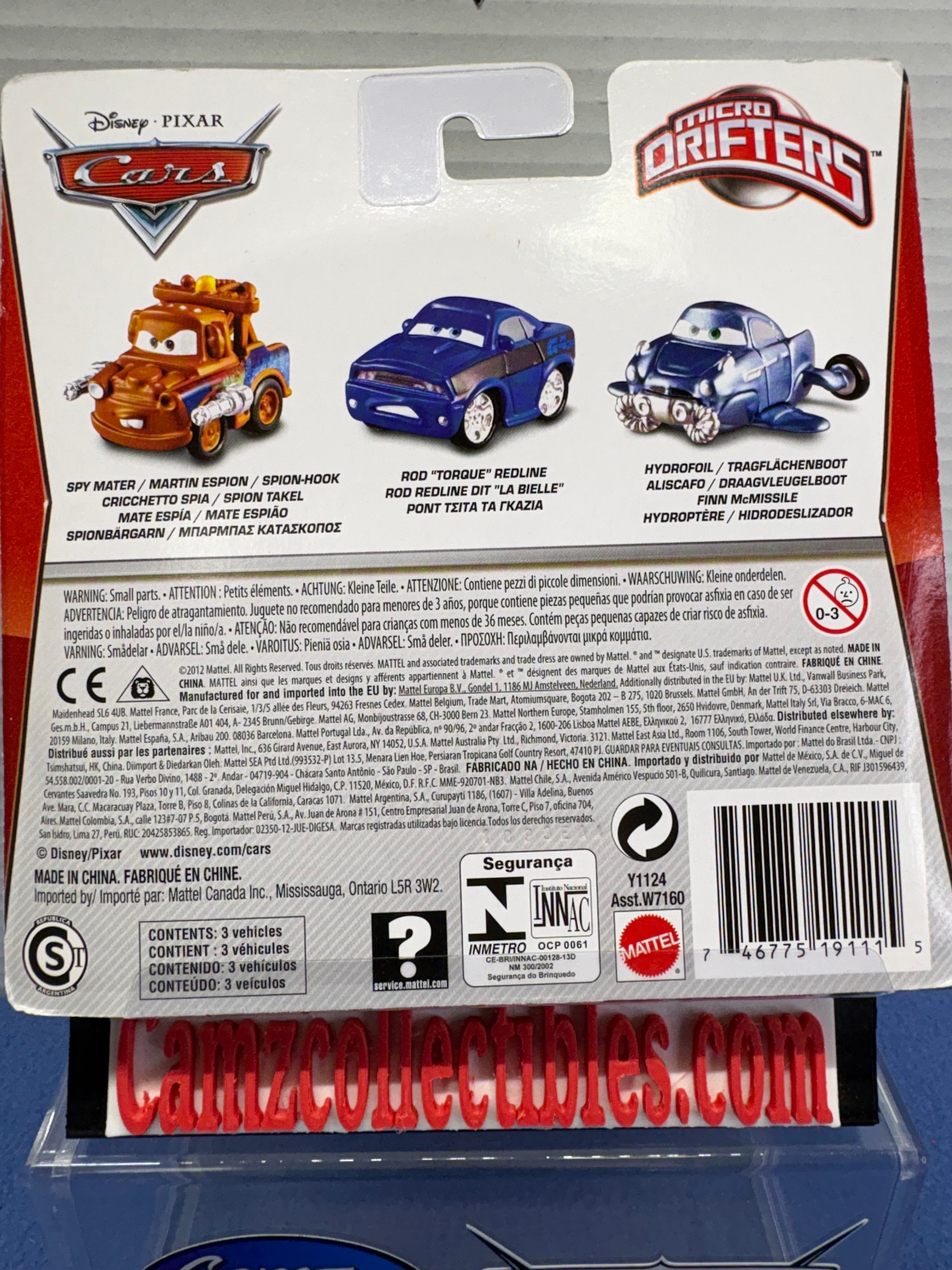 ★カーズ★マイクロドリフターズ★レア★海外★ Disney Pixar Cars Chase, Variant & Exclusive Die-Cast | Specialty