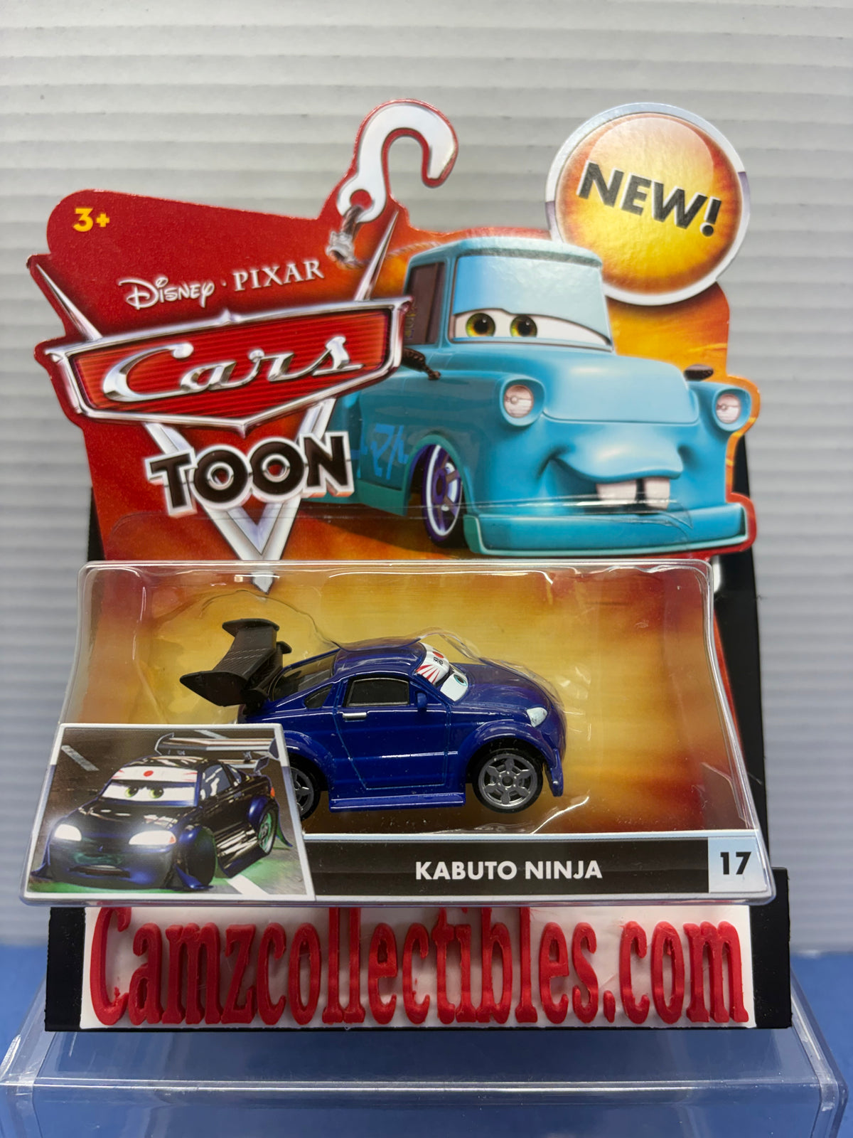 Disney Pixar Cars Toon Kabuto Ninja #17