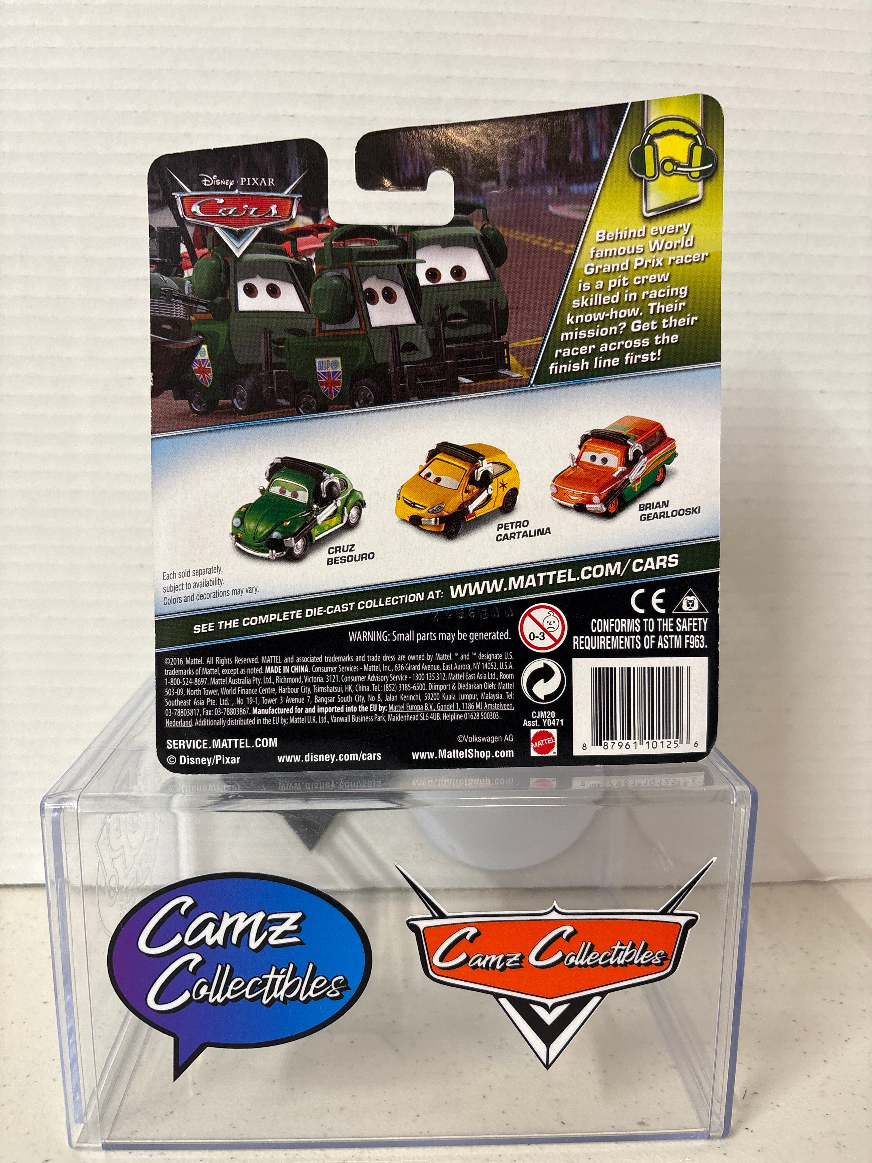 Disney Pixar Cars WGP Pit Crew 2016 Cruz Besouro