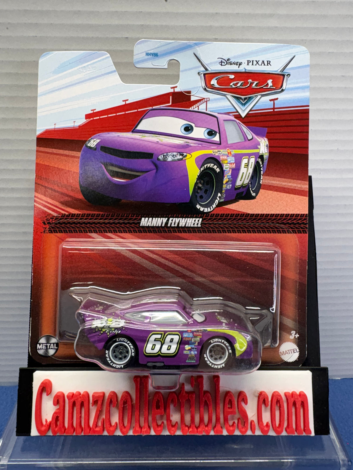 Disney Pixar Cars Manny Flywheel #68 N2O Cola metal