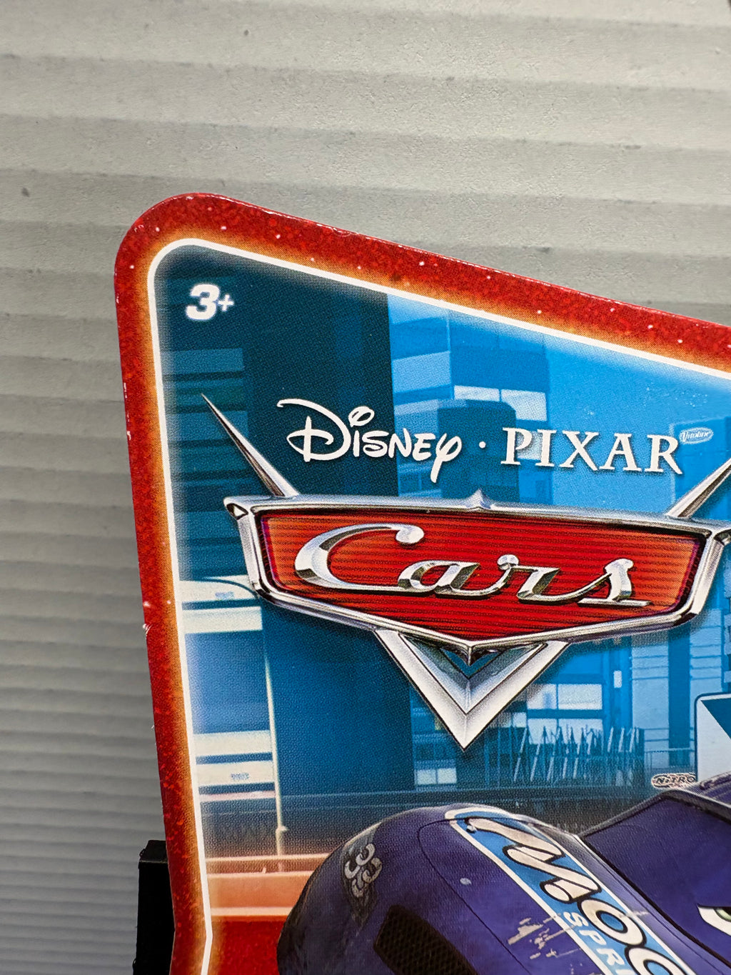 Disney Pixar Cars Final Lap Collection Race Damaged Mood Springs (in protector)