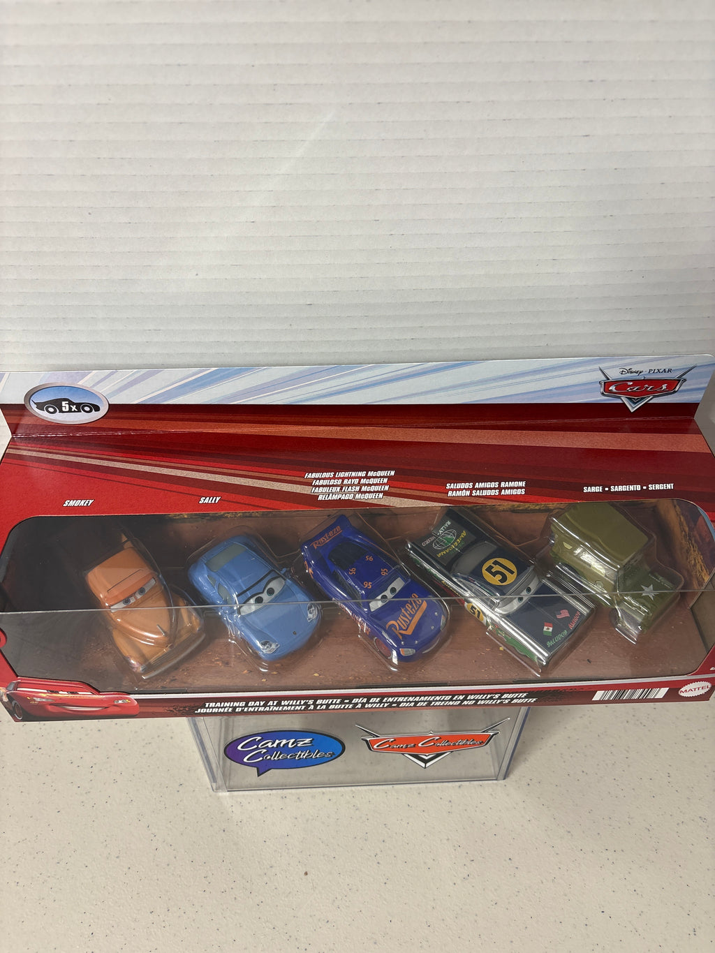 Disney Pixar Cars Training Day at Willy's Butte 5-car pack