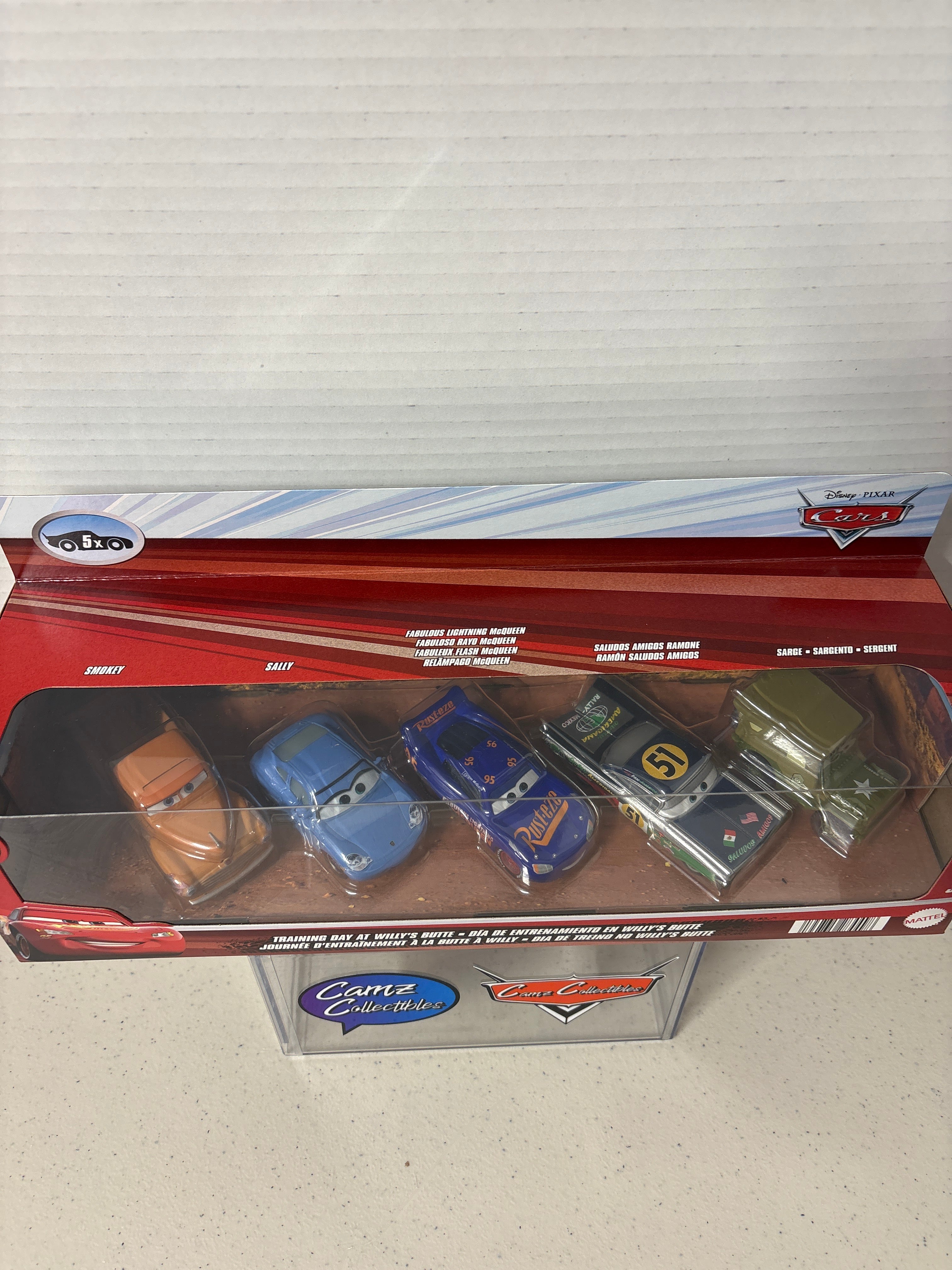 Disney Pixar Cars Training Day at Willy's Butte 5-car pack