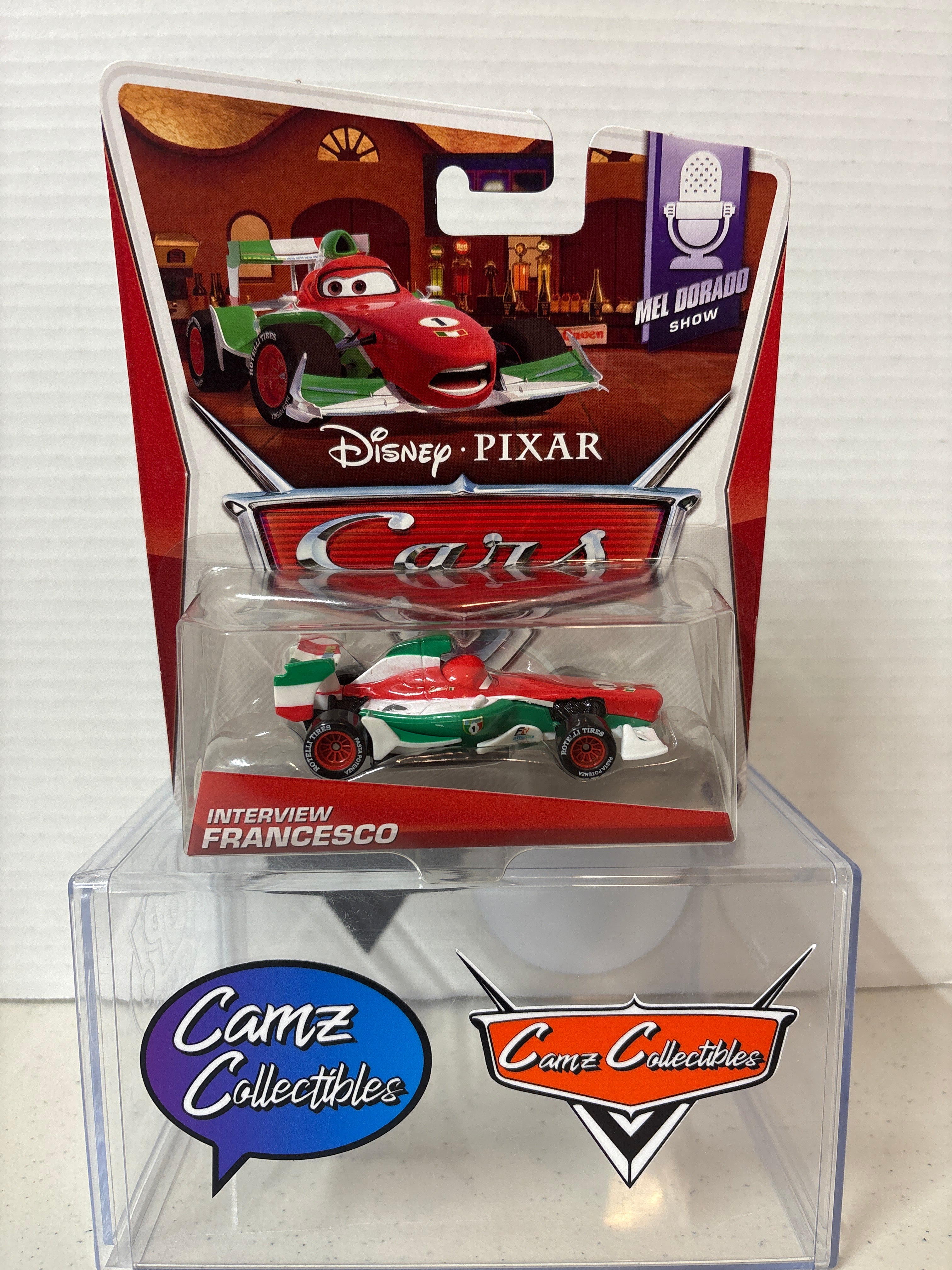 Disney Pixar Cars Interview Francesco Mel Dorado Show series VHTF Rare