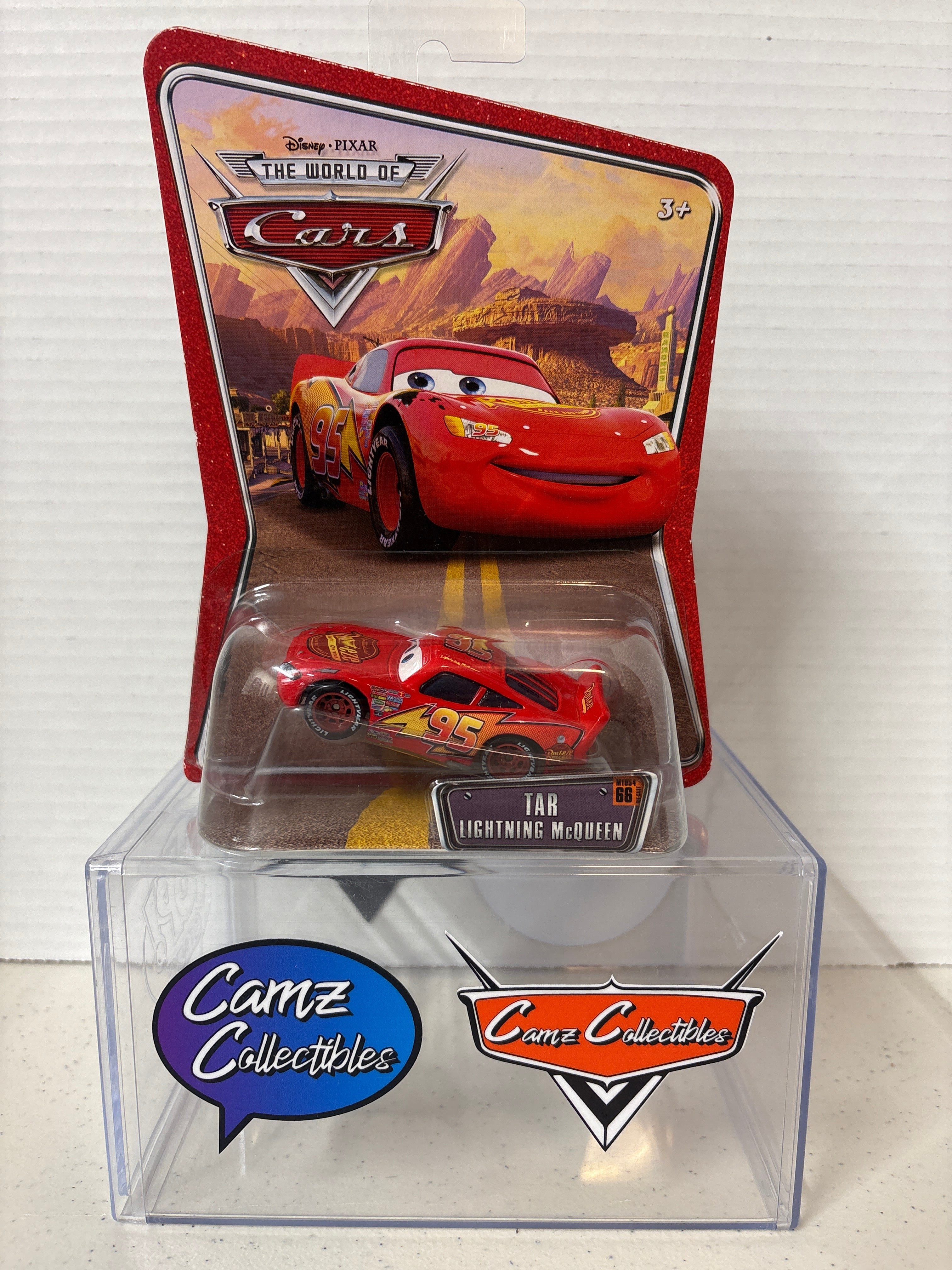 Disney Pixar Cars World of Cars Tar Lightning McQueen
