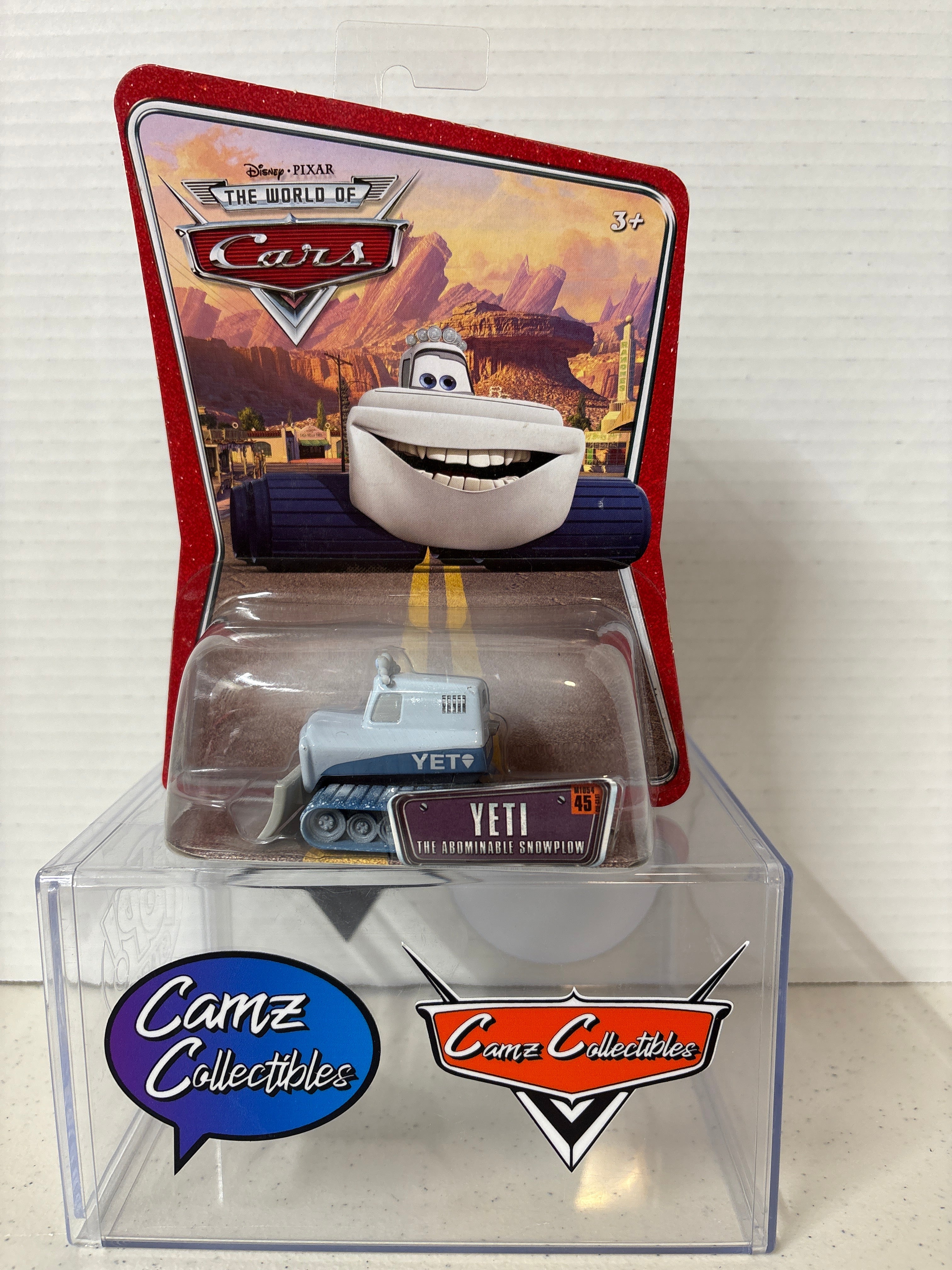Disney Pixar World of Cars Yeti The Abominable Snowplow