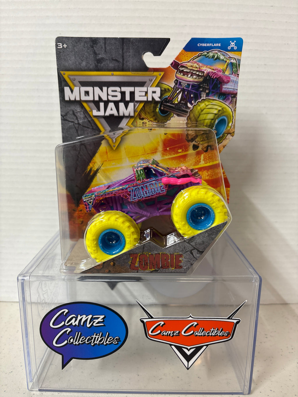 Spinmaster Monster Jam 2026 Zombie Cyberflare