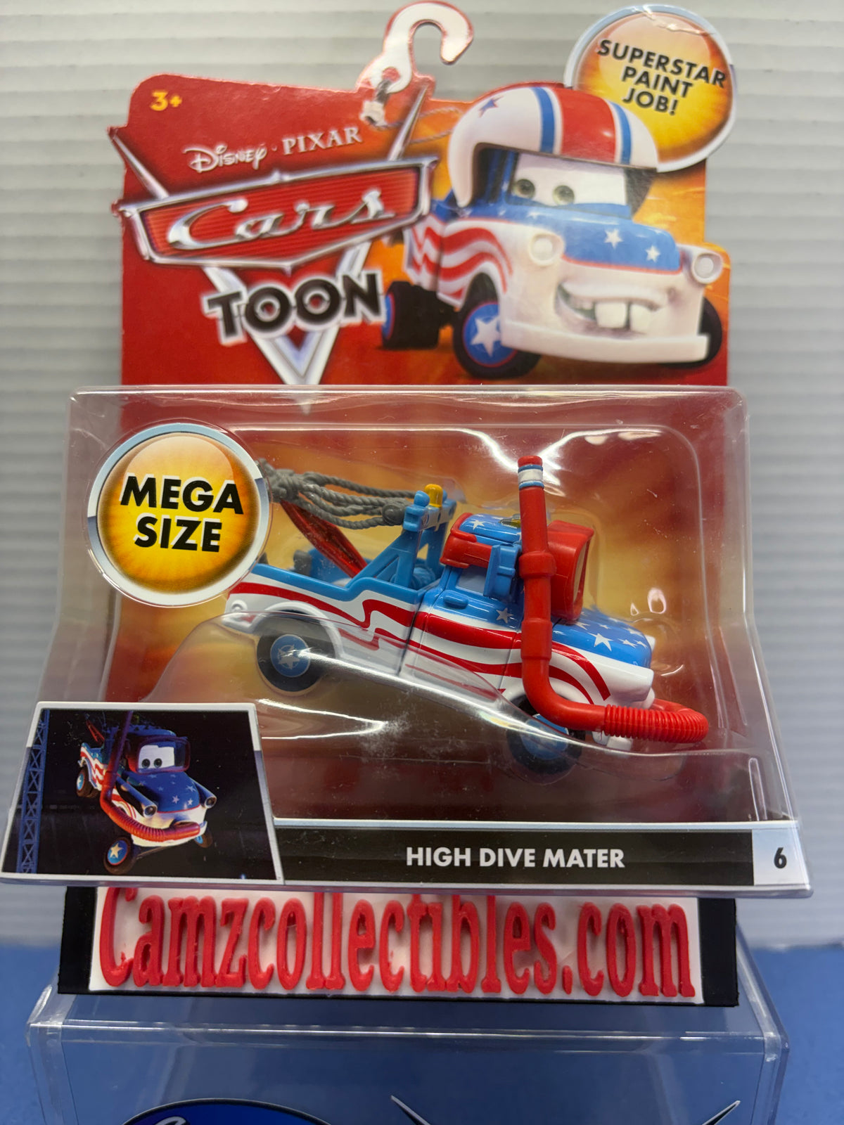 Disney Pixar Cars Toon Mega Size High Dive Mater #6