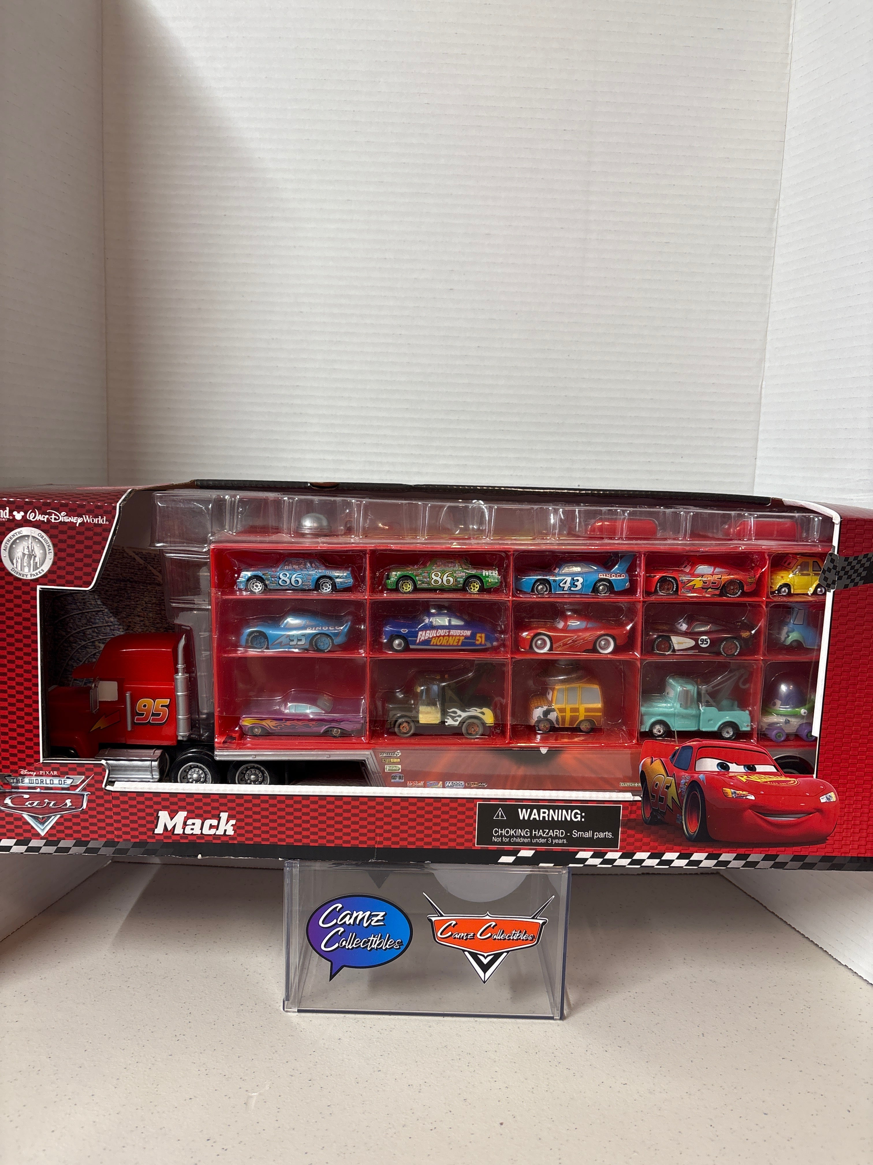 Authentic Disney Parks Disney Pixar Cars Mack Set with working horn and lights