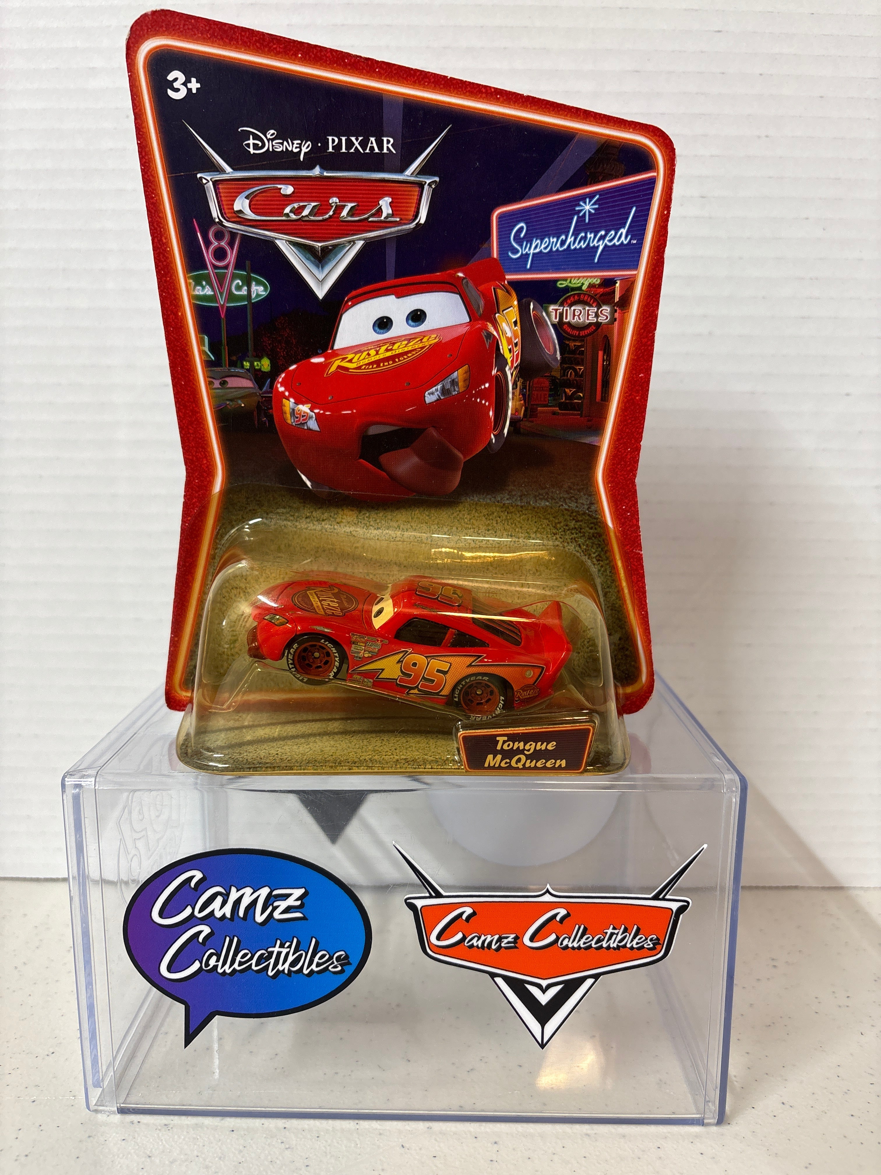 Disney Pixar Cars Supercharged Tongue McQueen