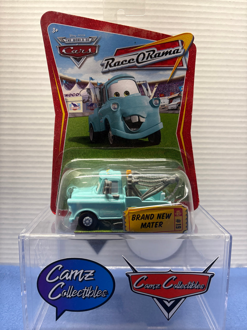 Disney Pixar Cars World of Cars Race o Rama Brand New Mater #19