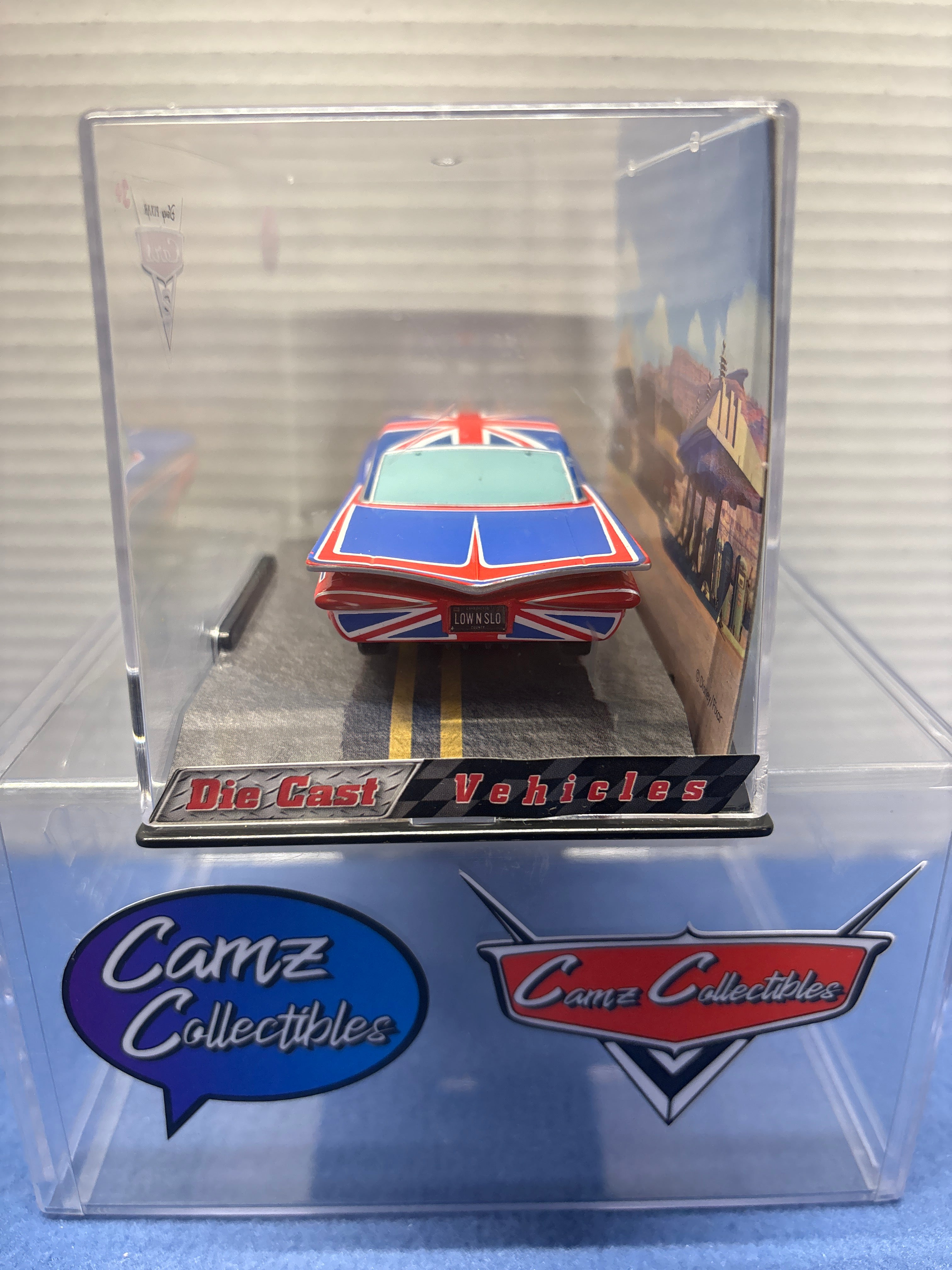 Disney Pixar Cars 2 Disney Store 1:43 Union Jack Ramone