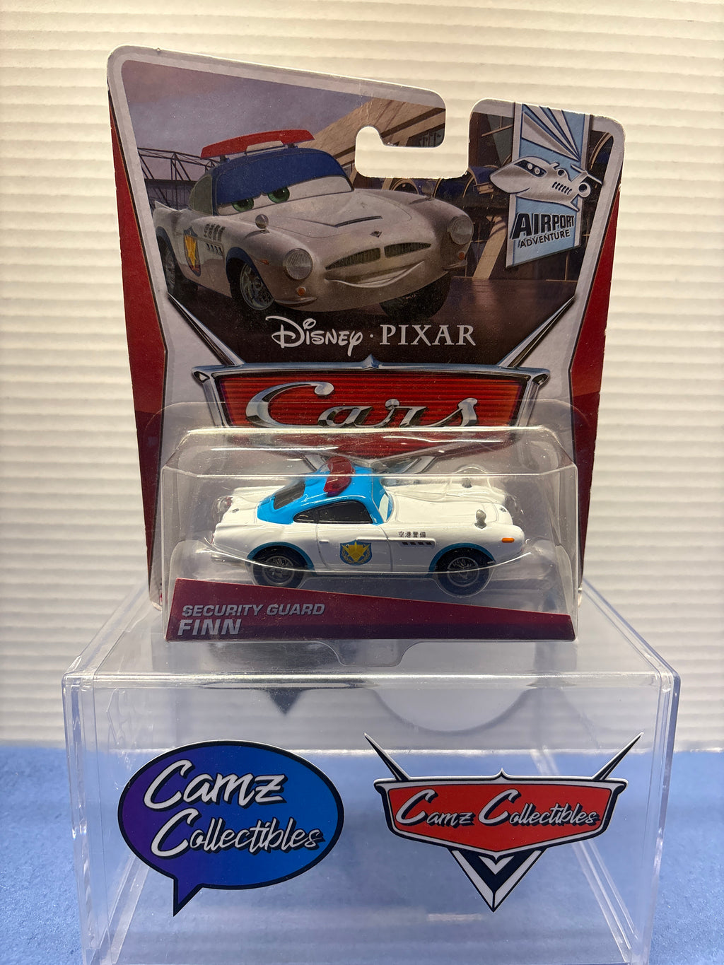 Disney Pixar Cars Security Guard Finn Airport Adventure