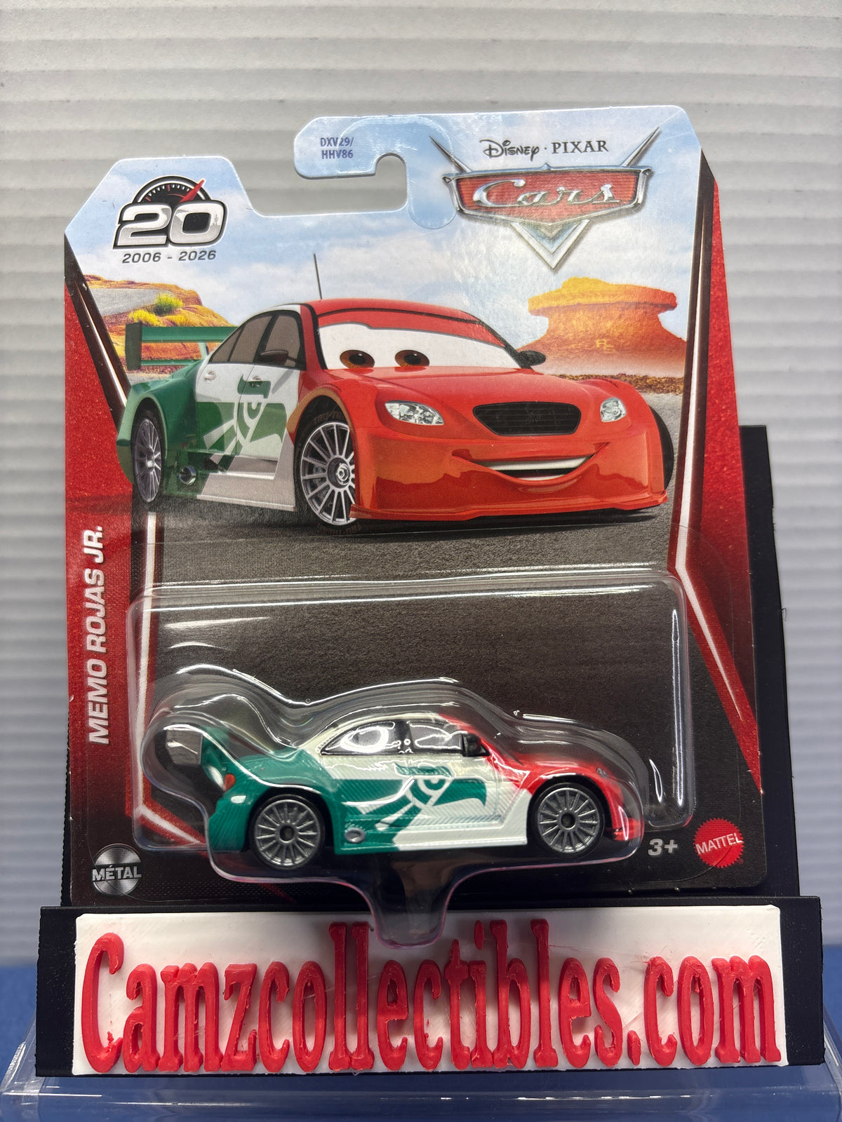 Disney Pixar Cars 20th Anniversary Memo Rojas Jr.