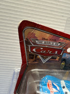 Disney Pixar Cars World of Cars Bling Bling Lightning McQueen on short card Rare