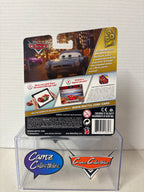 Disney Pixar Cars Holley Shiftwell with Electroshock Device on Paris Parts Market Card
