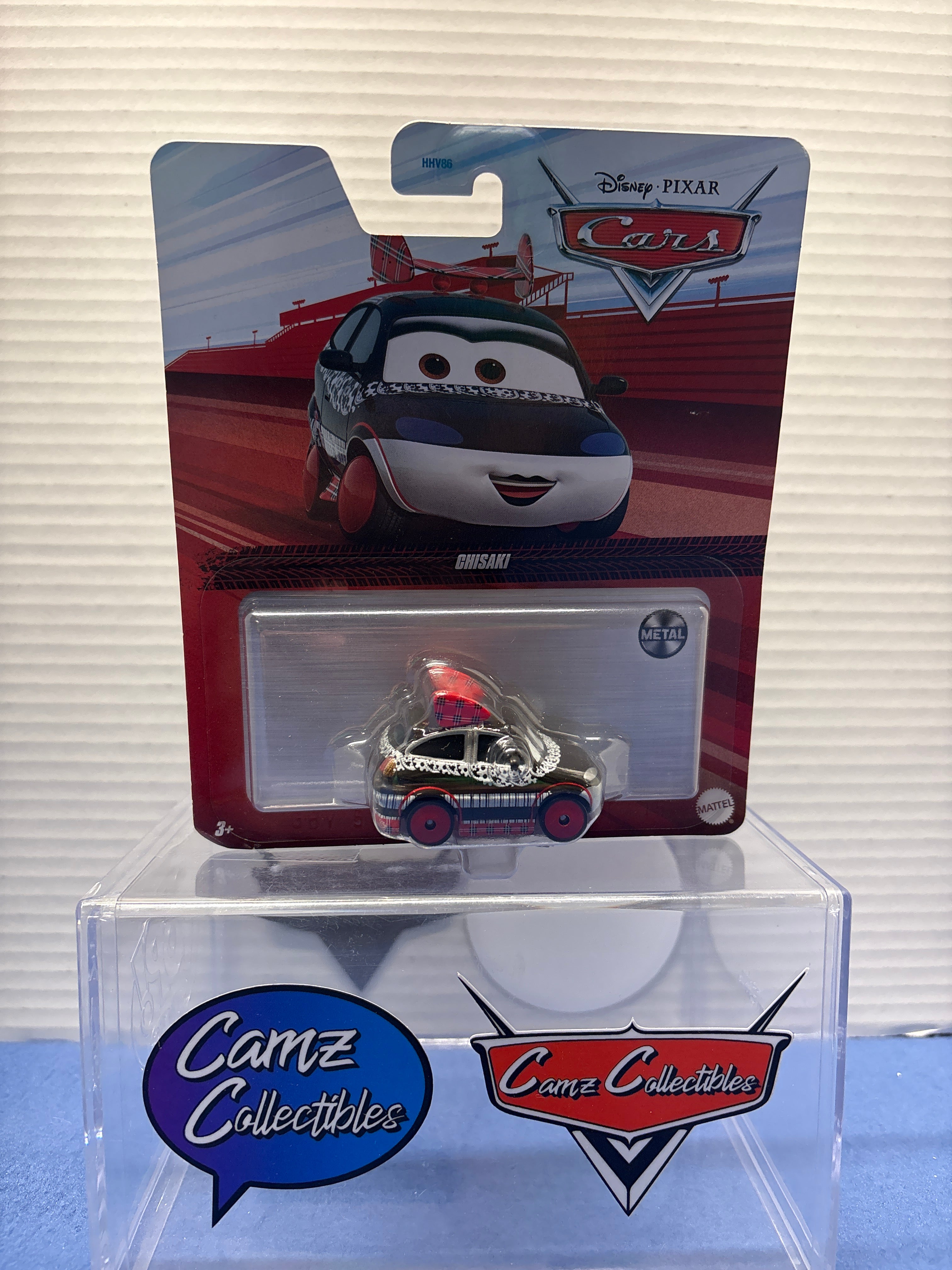 Disney Pixar Cars 2 Chisaki on 2021 metal card