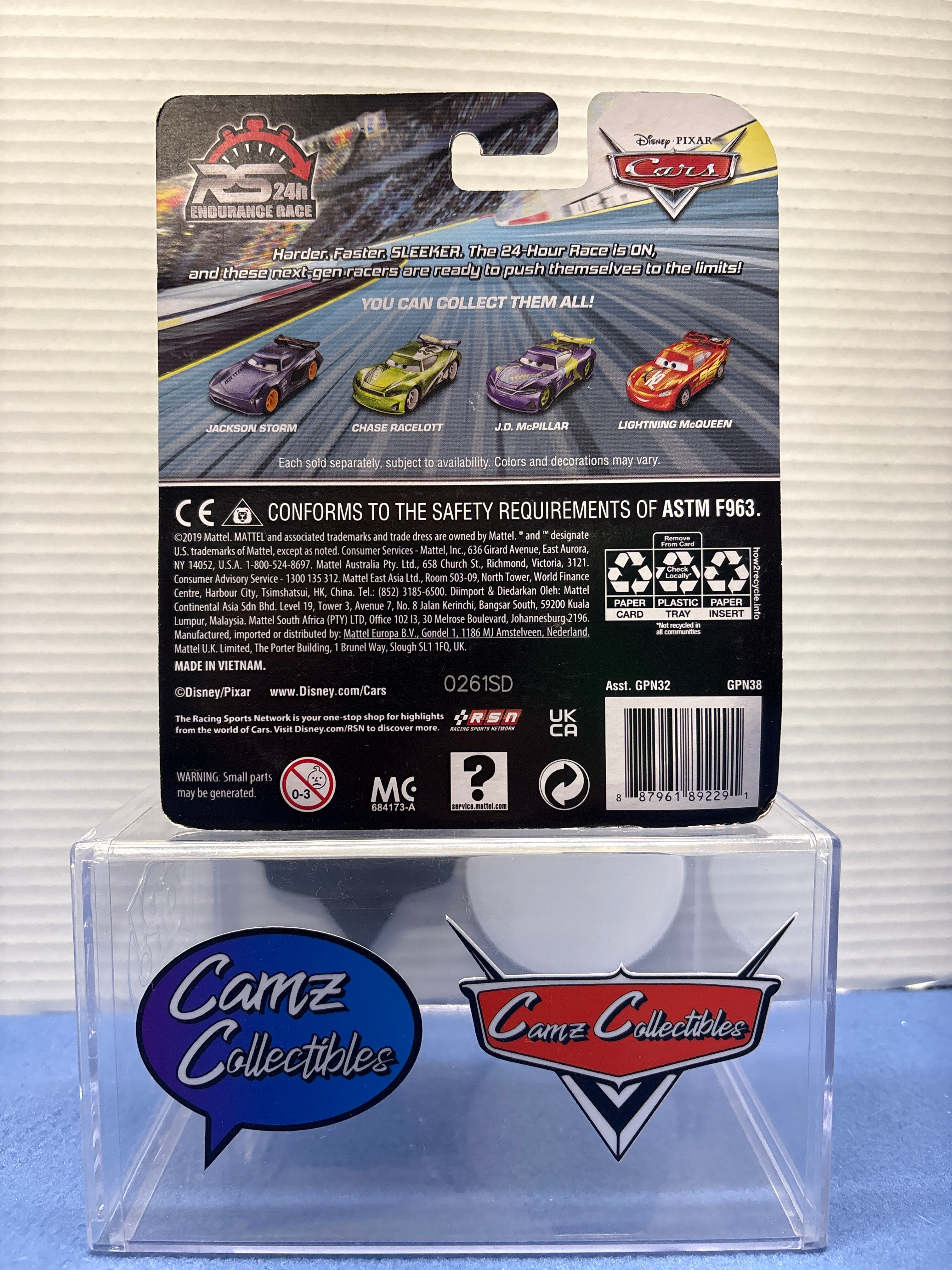 Disney Pixar Cars24hr  Endurance Racer Chase Racelott