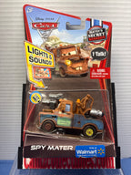 Disney Pixar Cars Lights & Sounds Walmart Exclusive Spy Mater VHTF