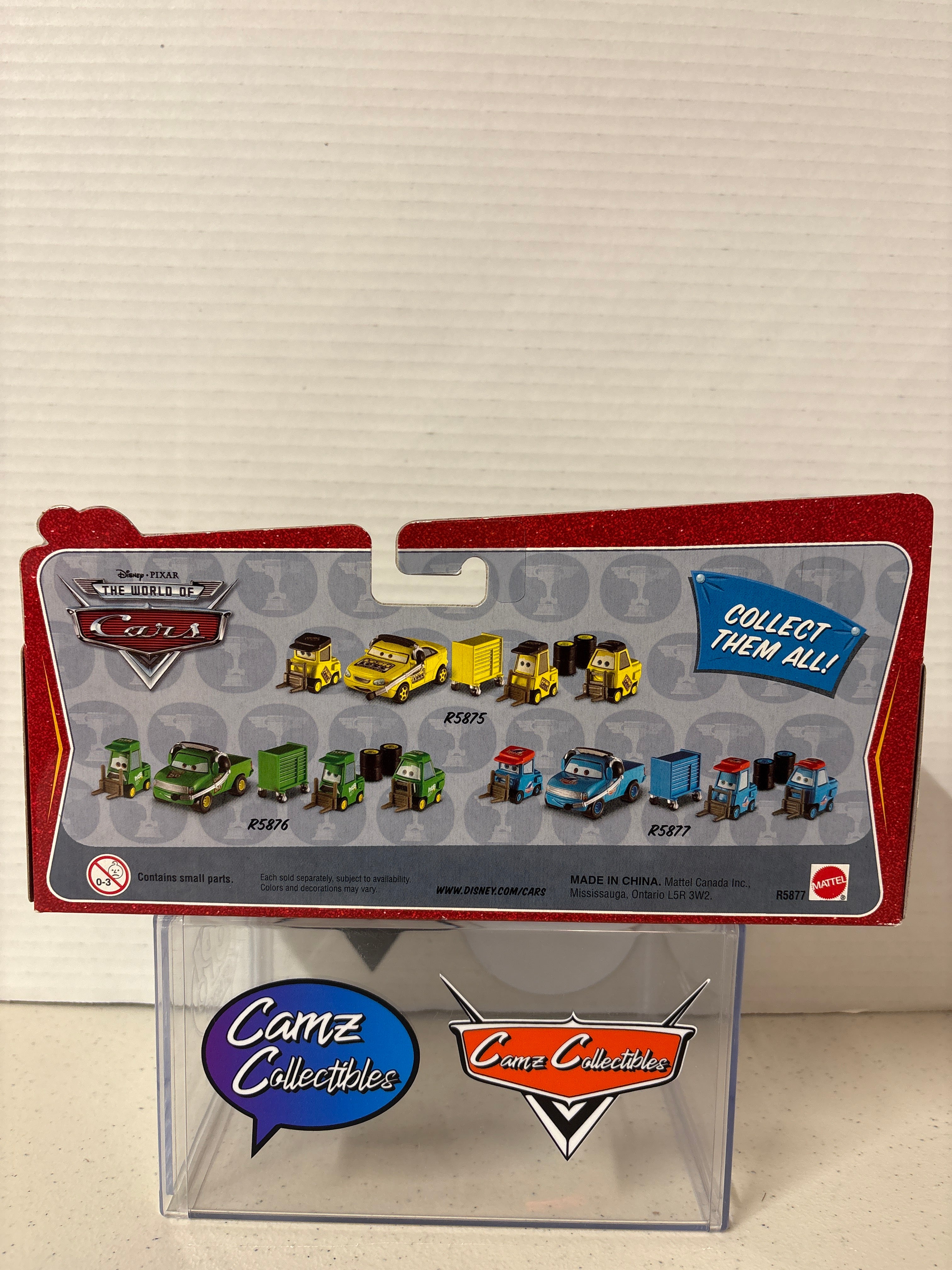 Disney Pixar Cars Piston Cup Nights Team Dinoco Crew Crew Target Exclusive