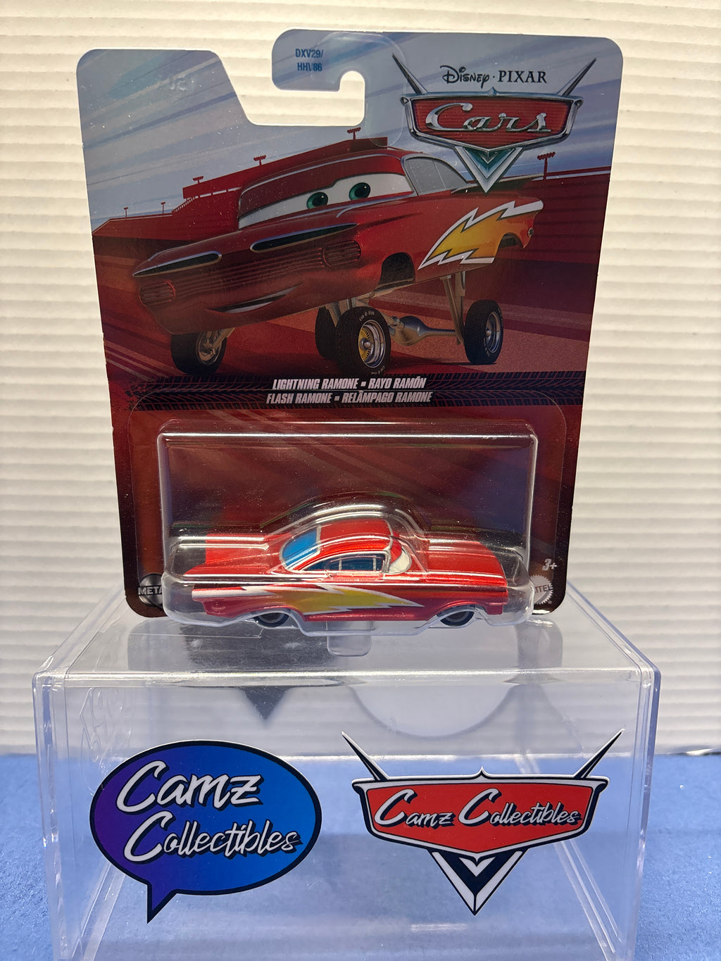 Disney Pixar Cars Lightning Ramone on 2021 metal card