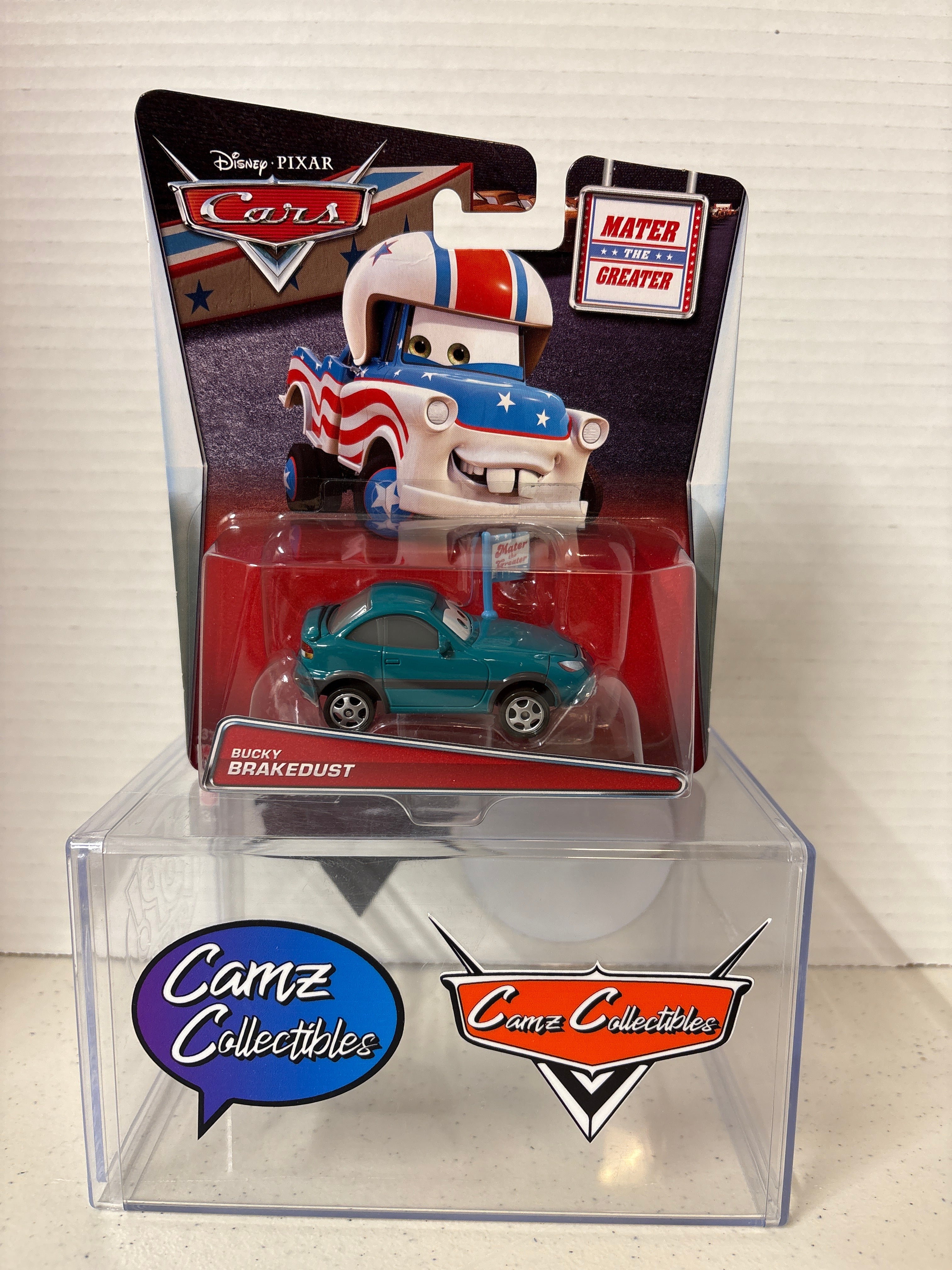Disney Pixar Cars Mater the Greater Bucky Brakedust