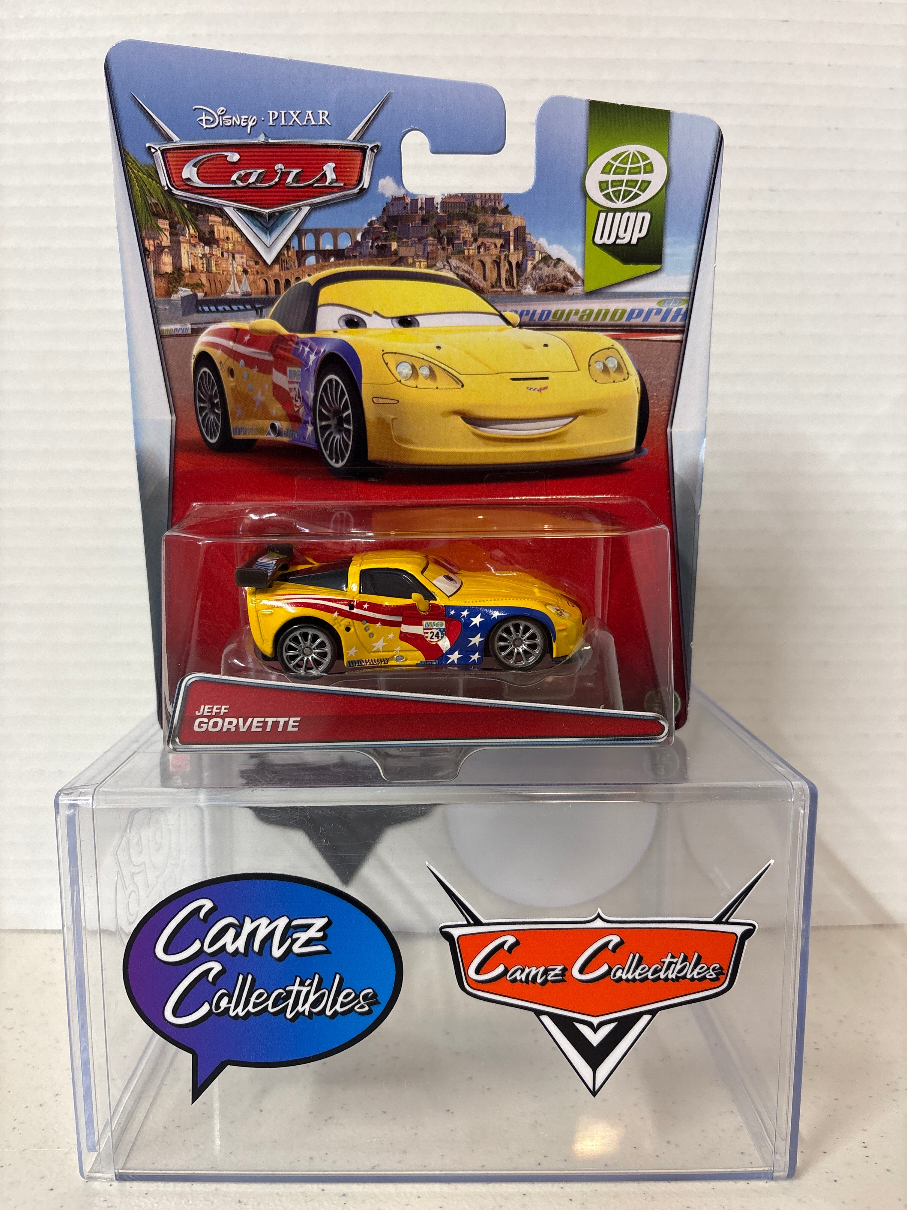 Disney Pixar Cars WGP 2014 Jeff Gorvette