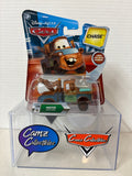 Disney Pixar Cars Lenitcular Eyes Mater with Hood Chase