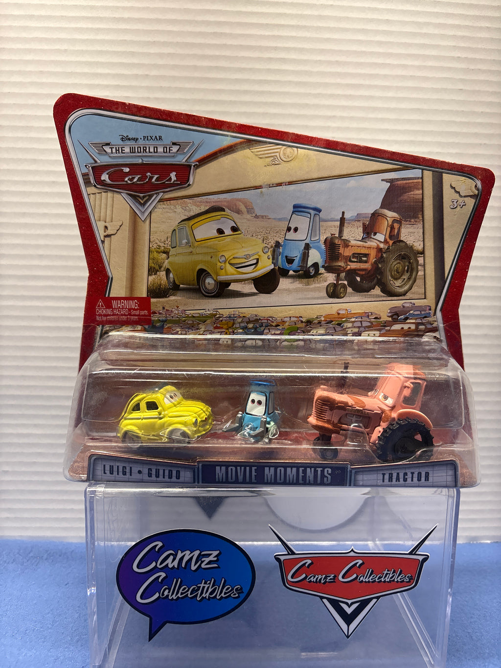 Disney Pixar Cars World of Cars Movie Moments Luigi Guido Tractor