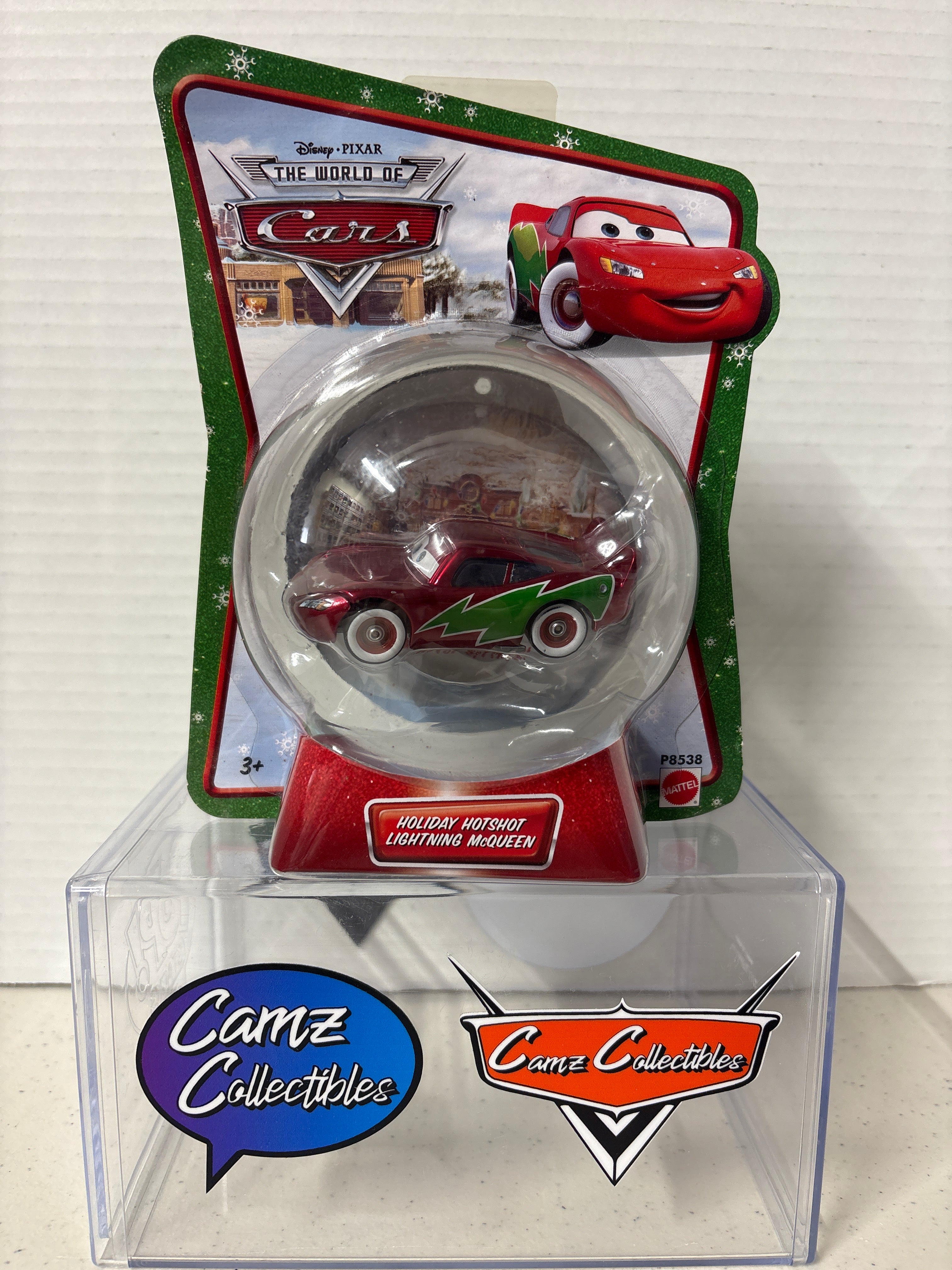 Disney Pixar Cars Christmas Holiday Hotshot Lightning McQueen (2009)