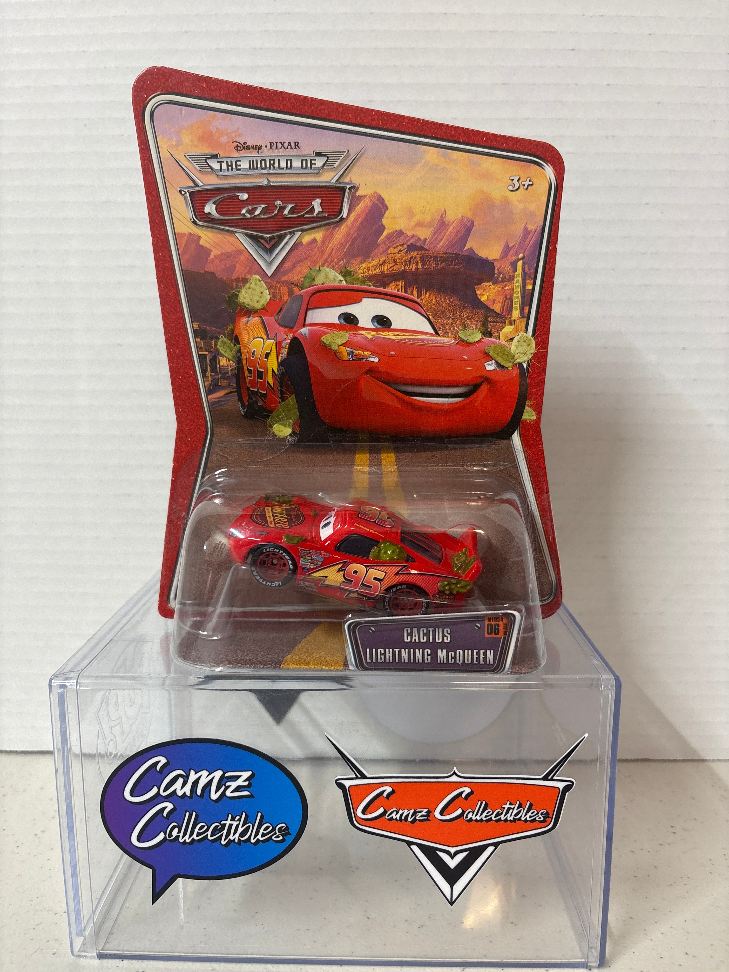 Disney Pixar Cars World of Cars Cactus Lightning McQueen