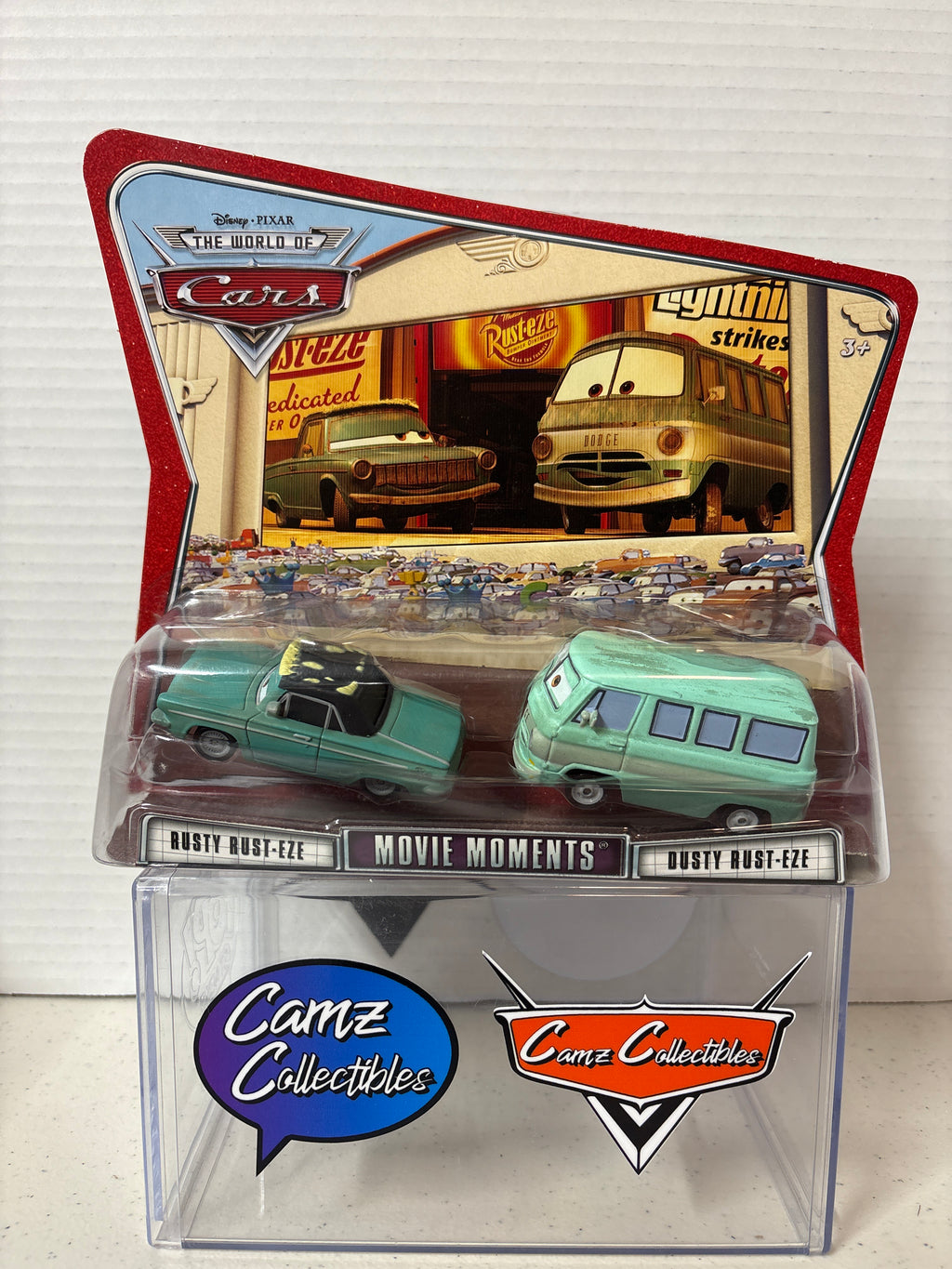 Disney Pixar Cars World of Cars Movie Moments Rusty Rust-eze and Dusty Rust-eze