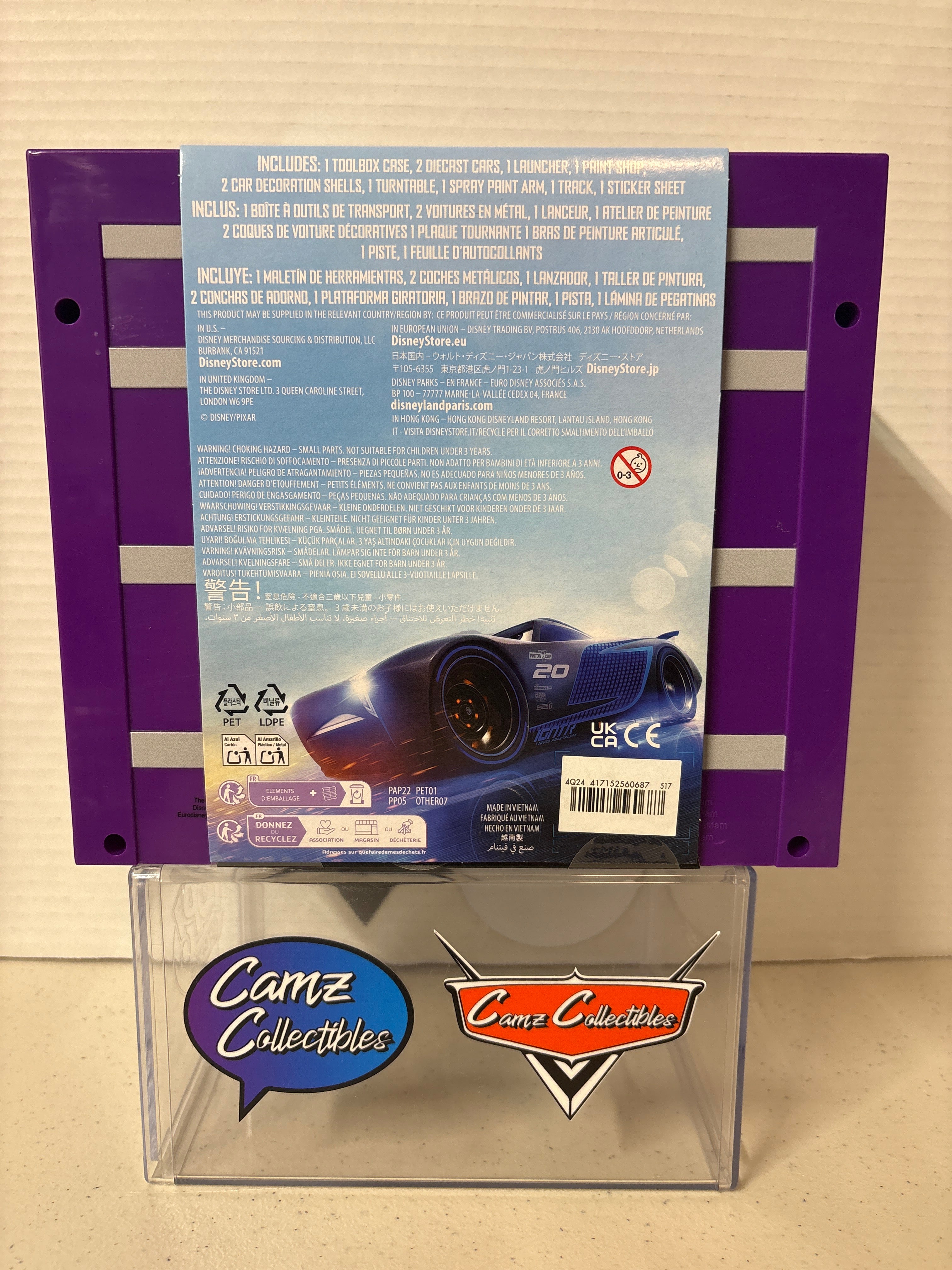 Disney Pixar Cars Disney Store On The Go Playset Ramone's Body Shop