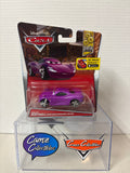 Disney Pixar Cars Holley Shiftwell with Electroshock Device on Paris Parts Market Card